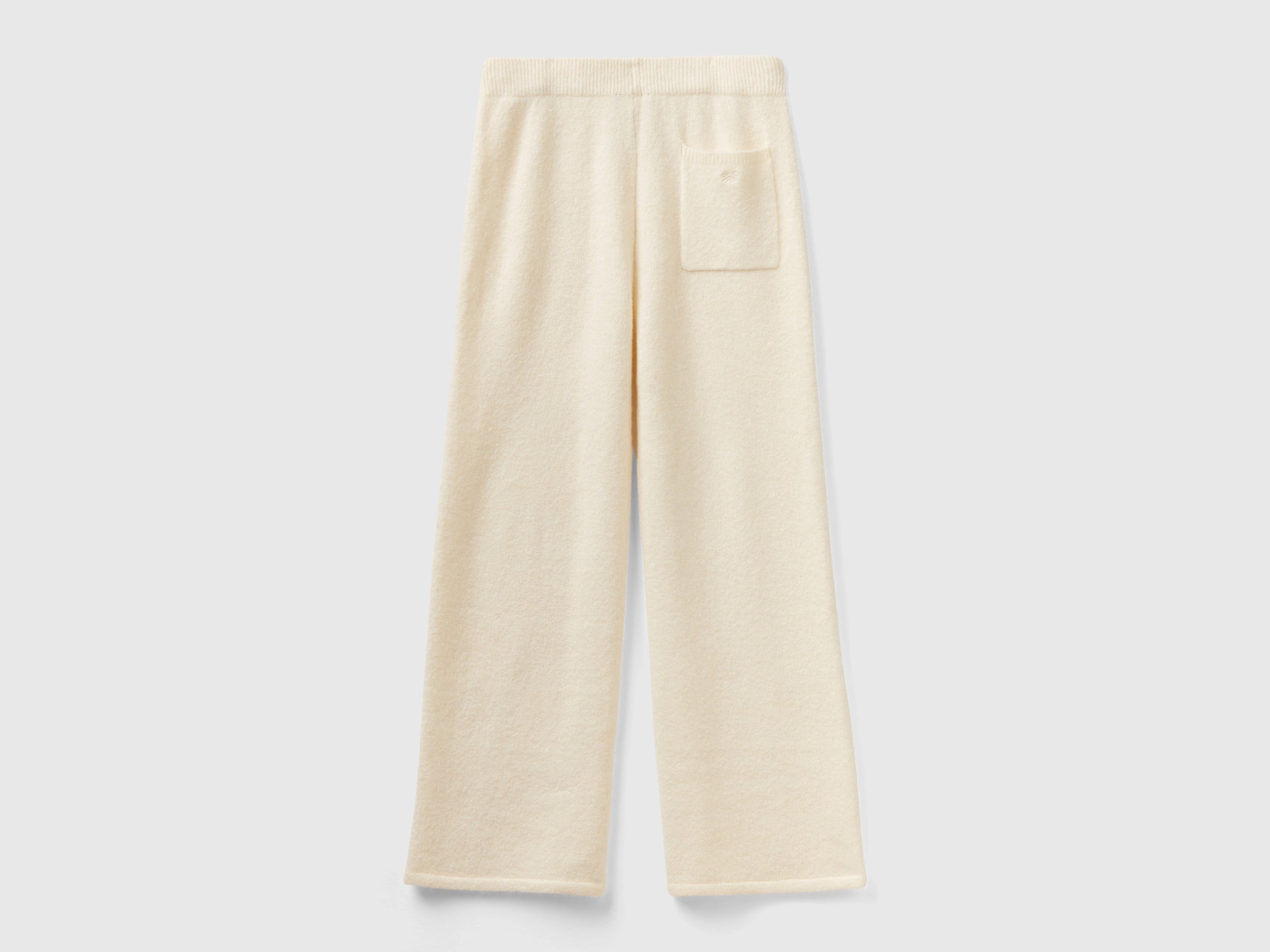 يونايتد كولورز اوف بينيتون بنطلون محبوك من مزيج الصوف