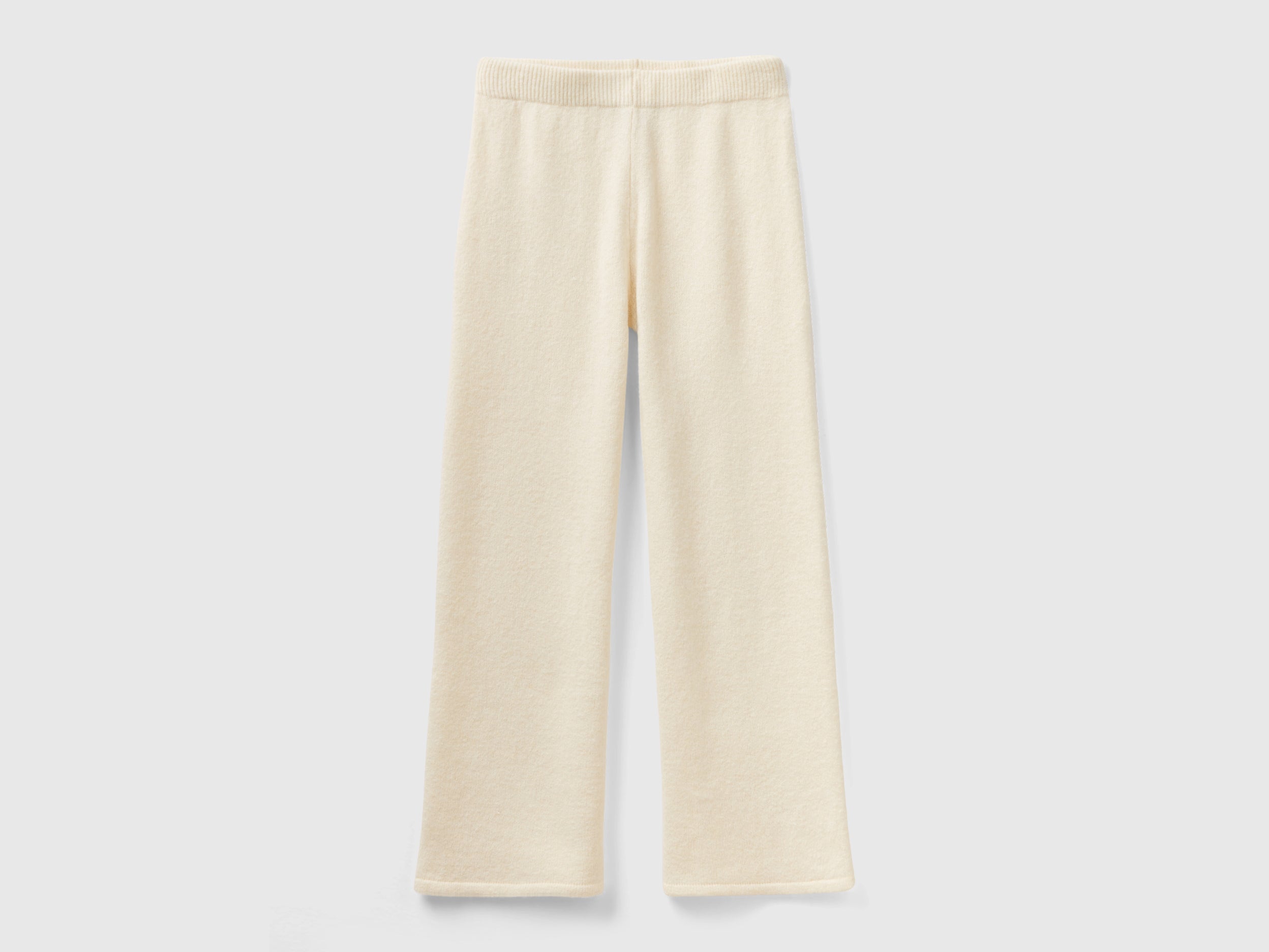 يونايتد كولورز اوف بينيتون بنطلون محبوك من مزيج الصوف