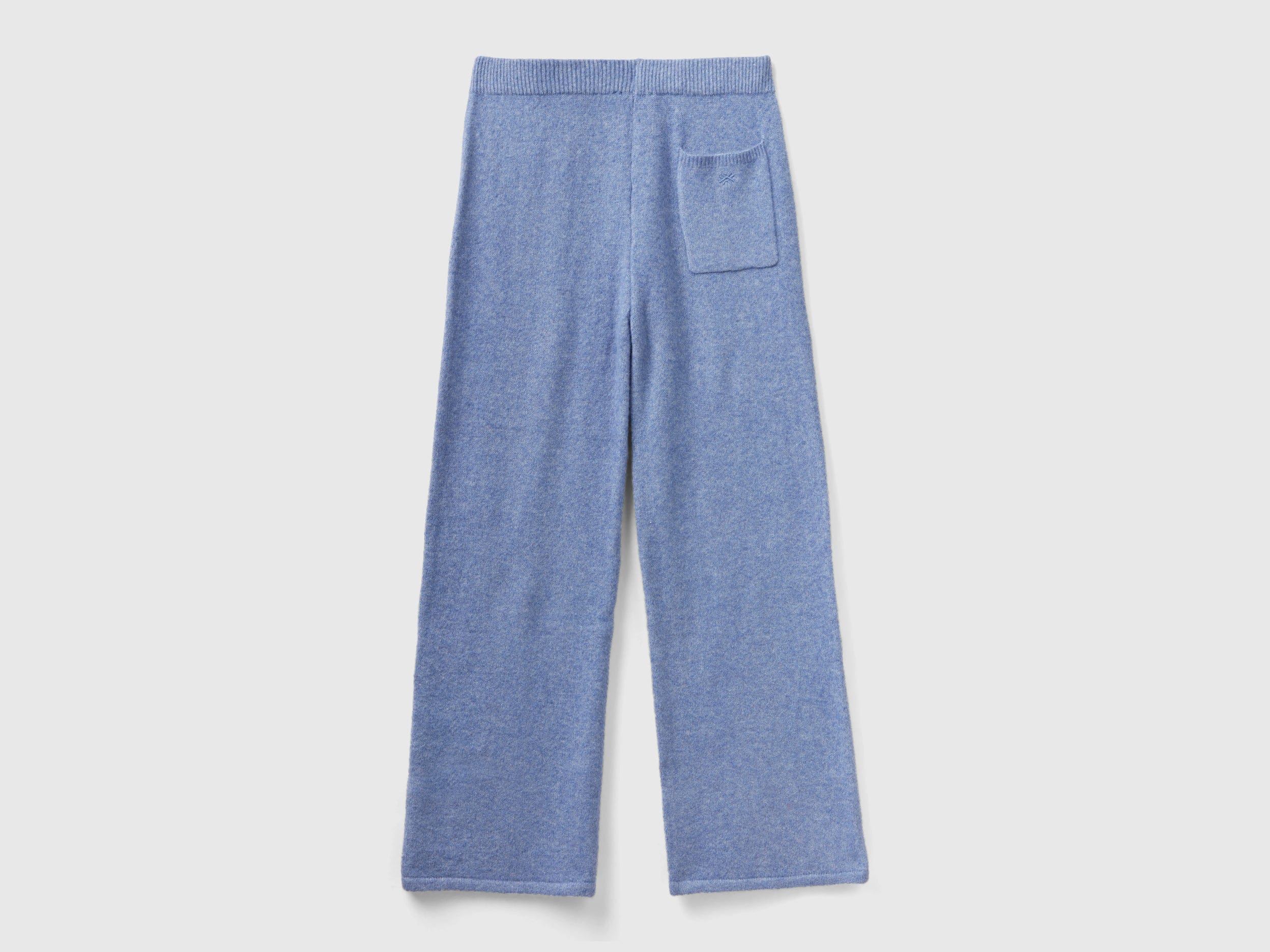 يونايتد كولورز اوف بينيتون بنطلون محبوك من مزيج الصوف