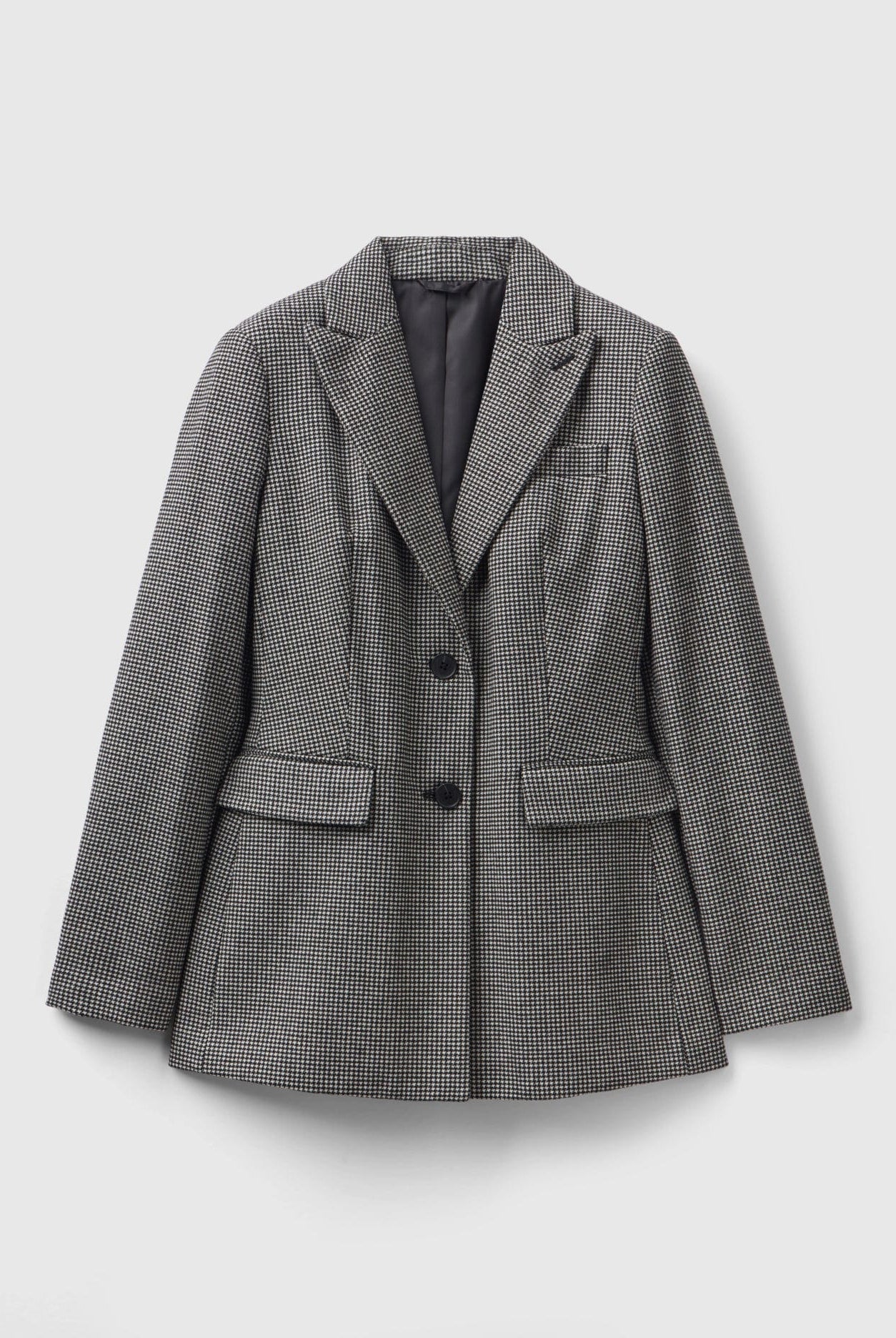 يونايتد كولورز اوف بينيتون بليزر بزرارين واسع طويل نسائي