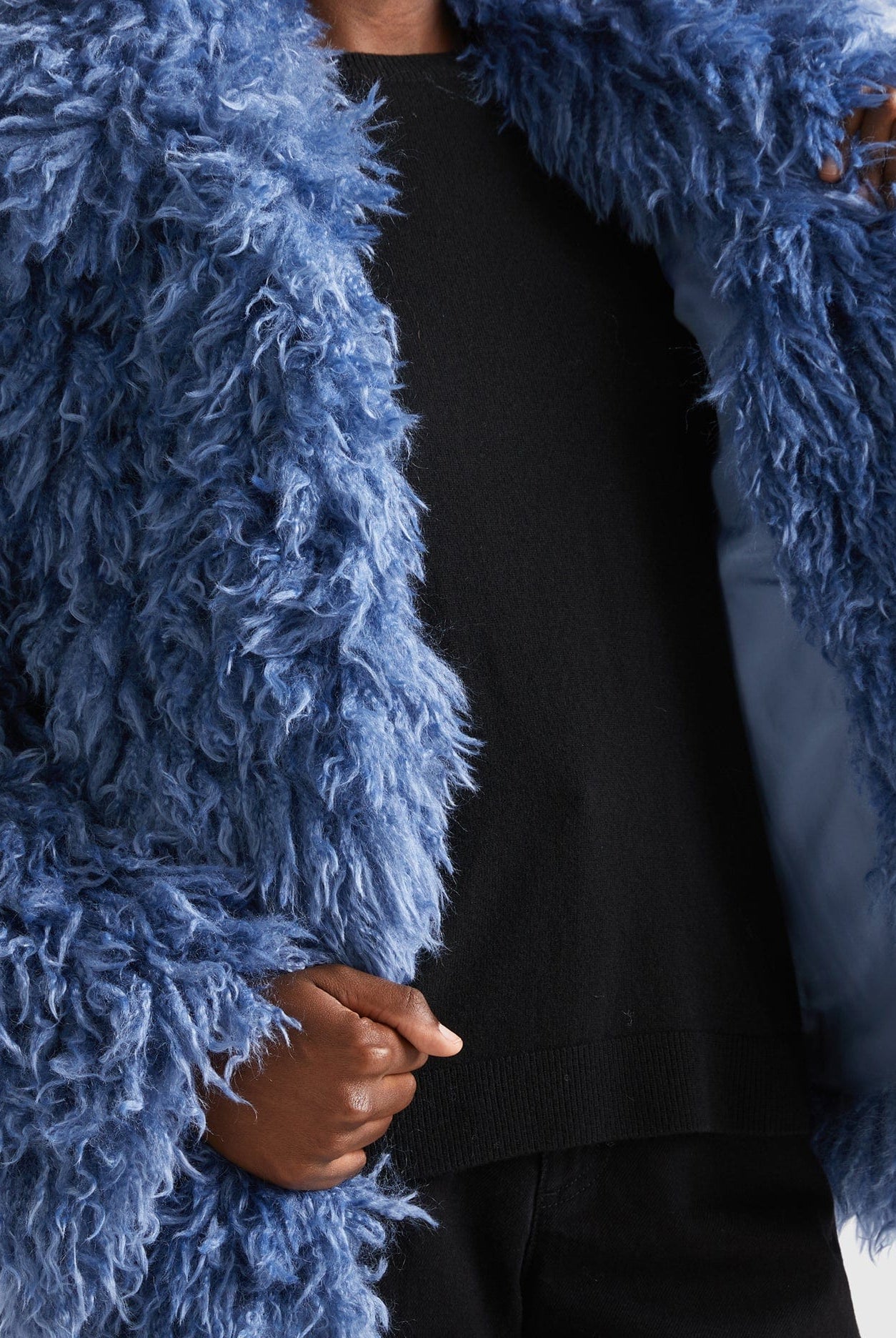 يونايتد كولورز اوف بينيتون جاكيت تيدي بياقة نسائي