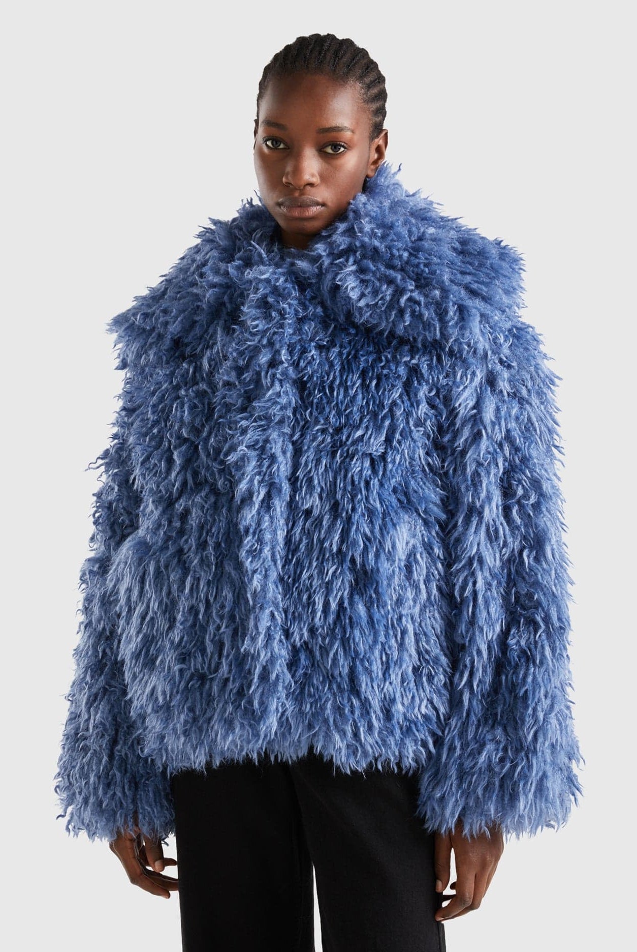 يونايتد كولورز اوف بينيتون جاكيت تيدي بياقة نسائي