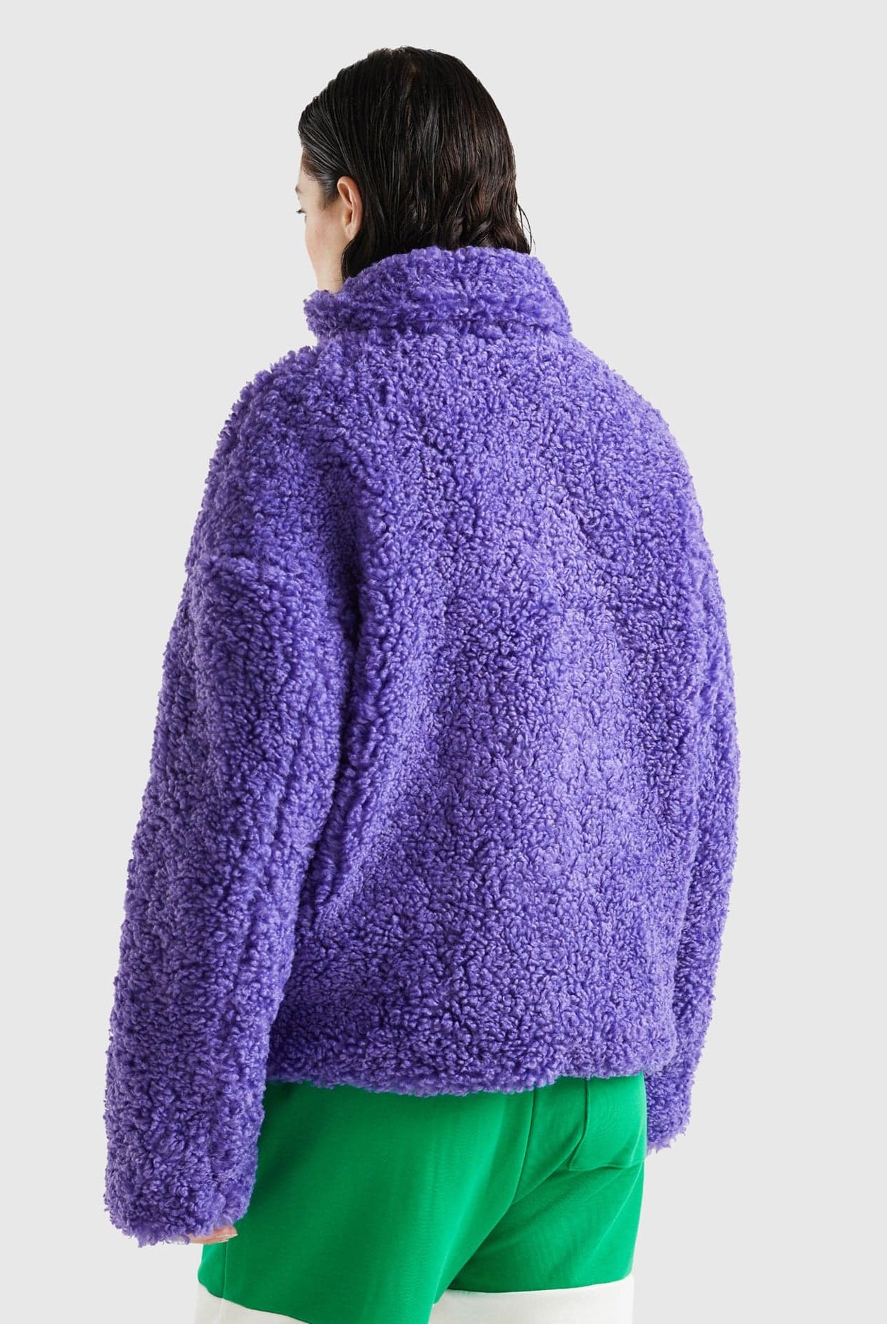 يونايتد كولورز اوف بينيتون سترة نسائي فرو صناعي