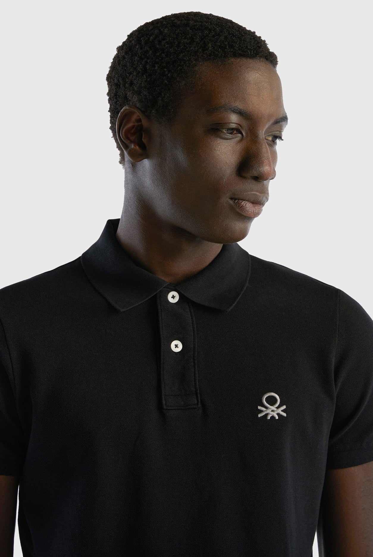 يونايتد كولورز اوف بينيتون تيشيرت بولو سليم فيت