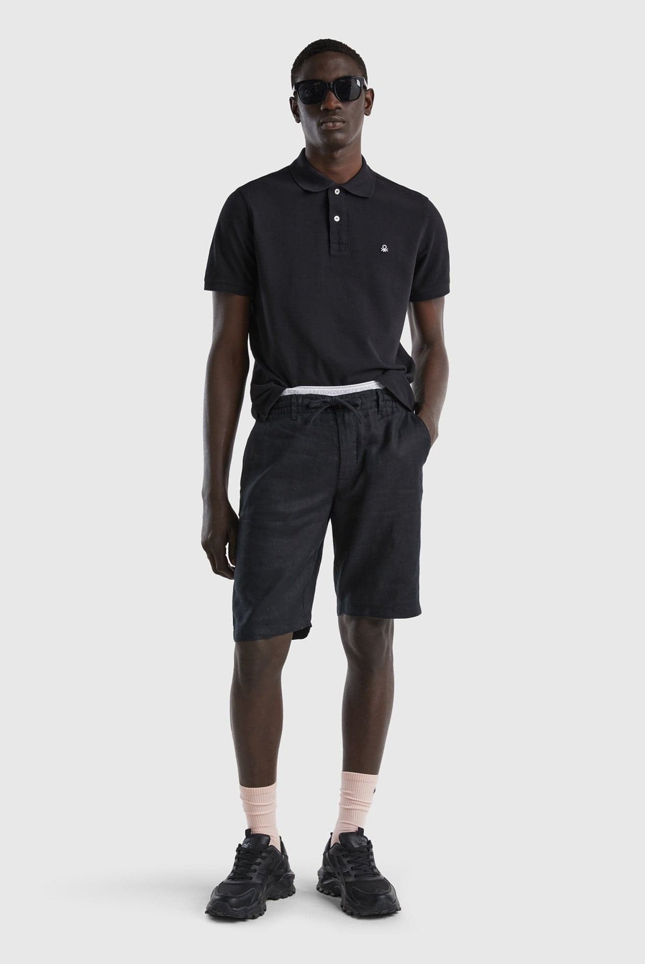 يونايتد كولورز اوف بينيتون قميص بولو للرجال