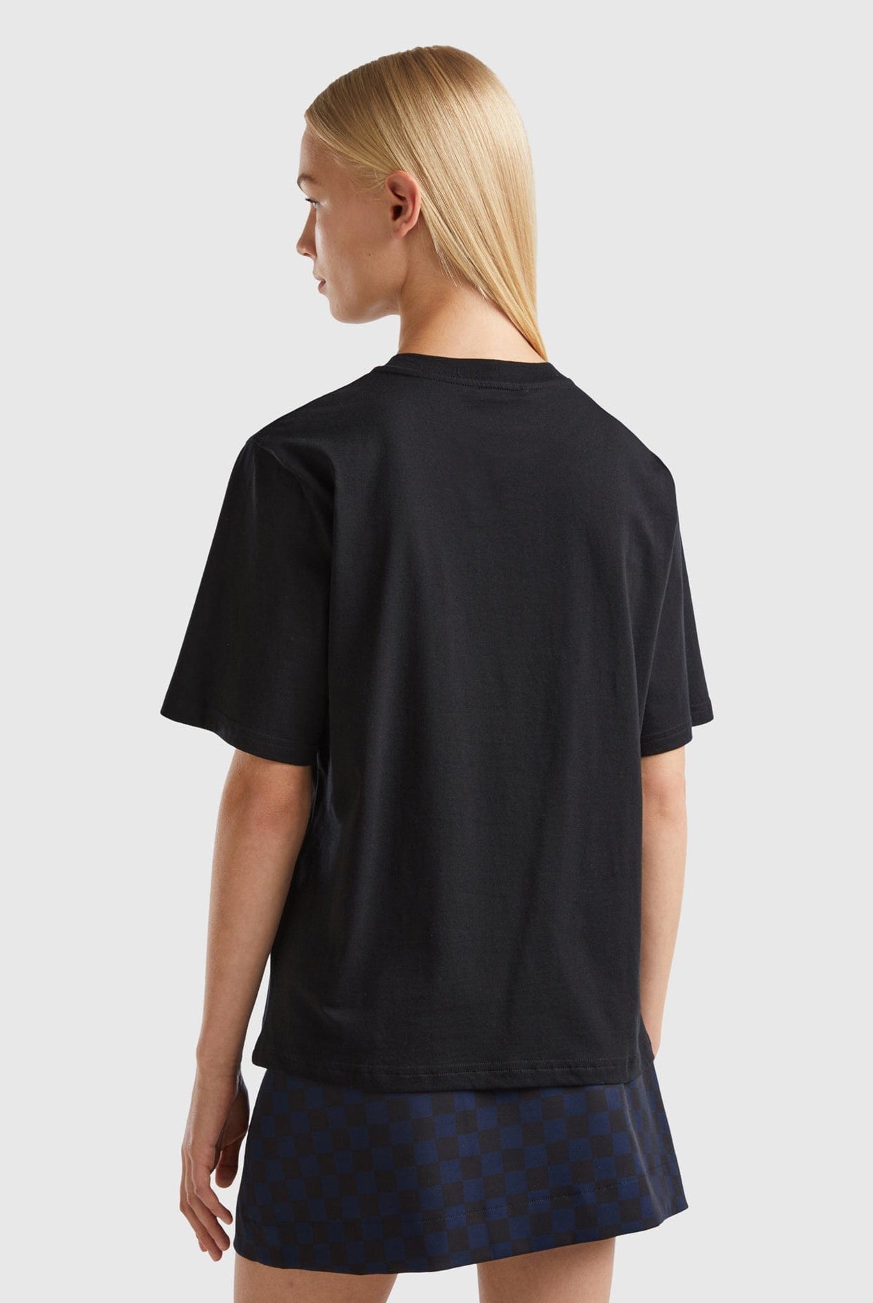 يونايتد كولورز اوف بينيتون تيشيرت بطبعة أرنب نص كم نسائي