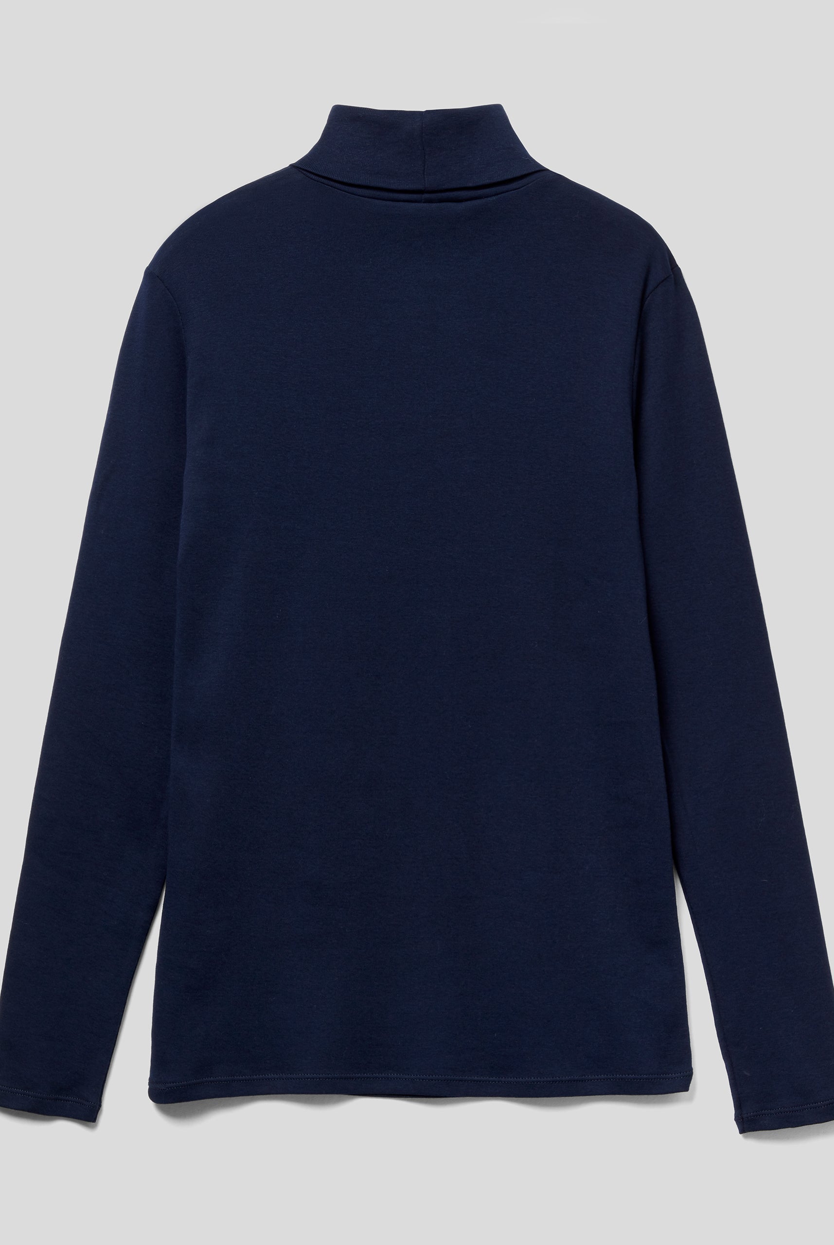 يونايتد كولورز اوف بينيتون تيشيرت نسائي بأكمام طويلة وياقة عالية