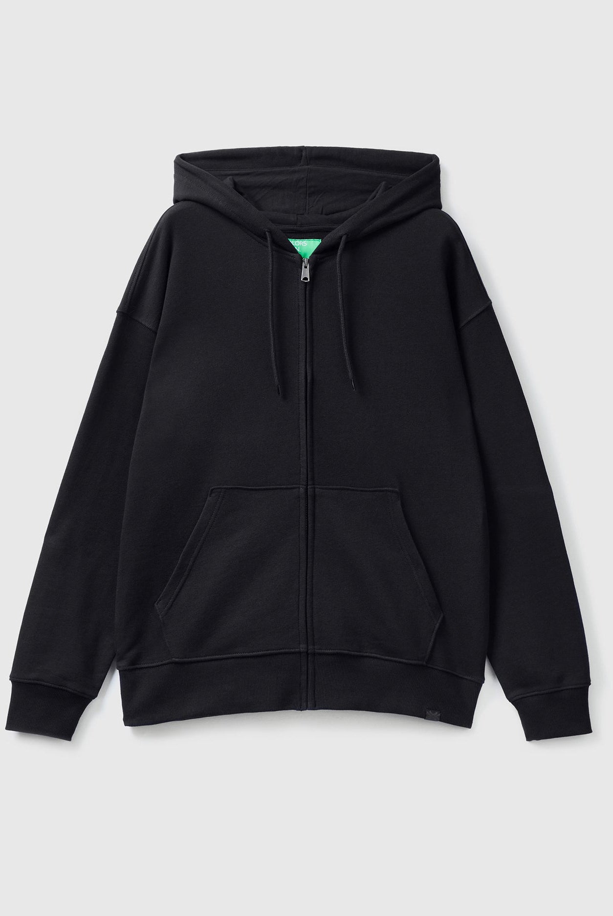 يونايتد كولورز اوف بينيتون بلوفر بسحاب من القطن كم طويل رجالي