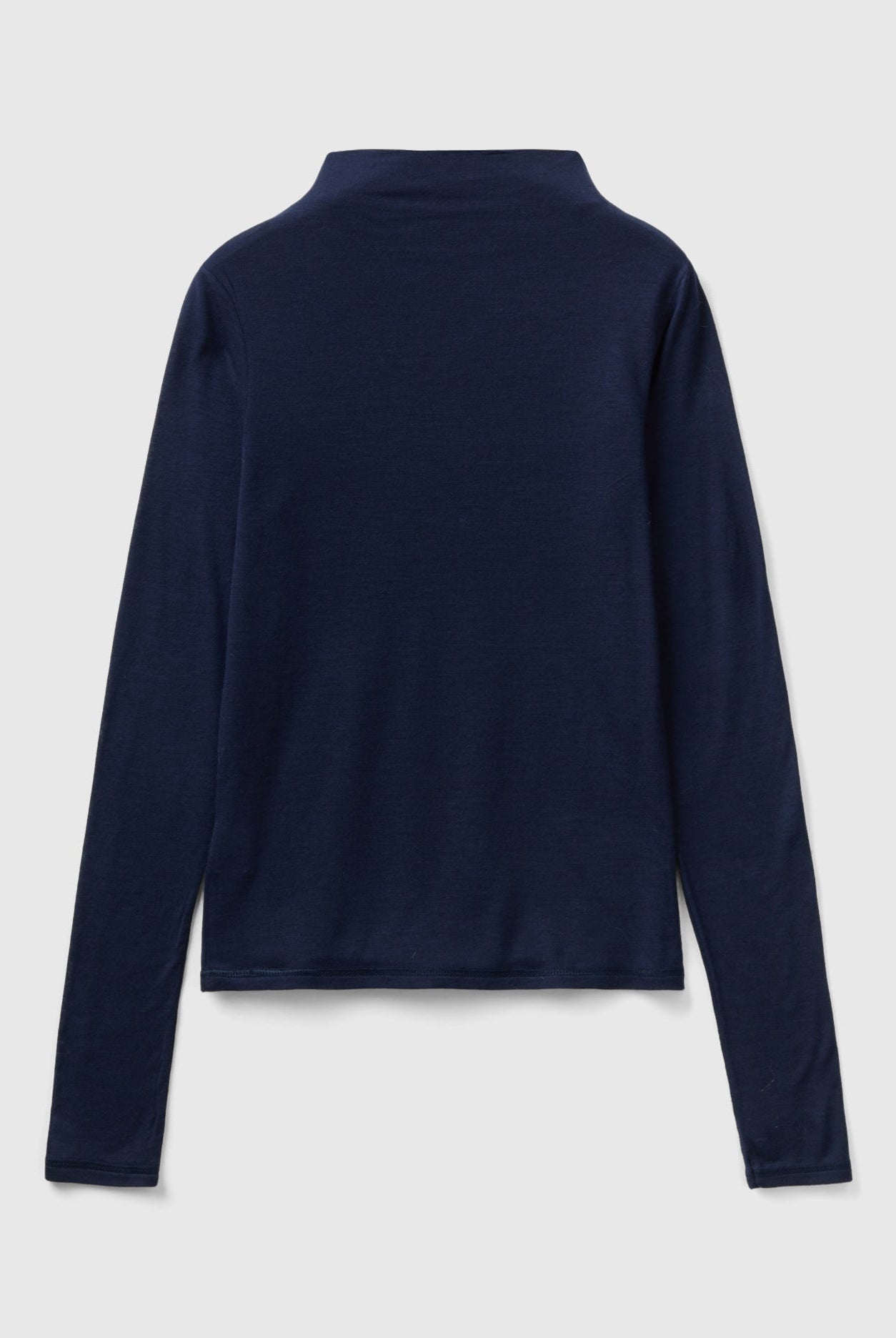 يونايتد كولورز اوف بينيتون تي شيرت من خليط الصوف والفسكوز كم طويل رجالي