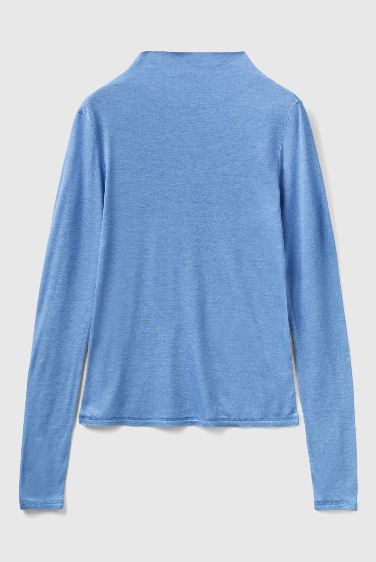 يونايتد كولورز اوف بينيتون تي شيرت من خليط الصوف والفسكوز كم طويل رجالي