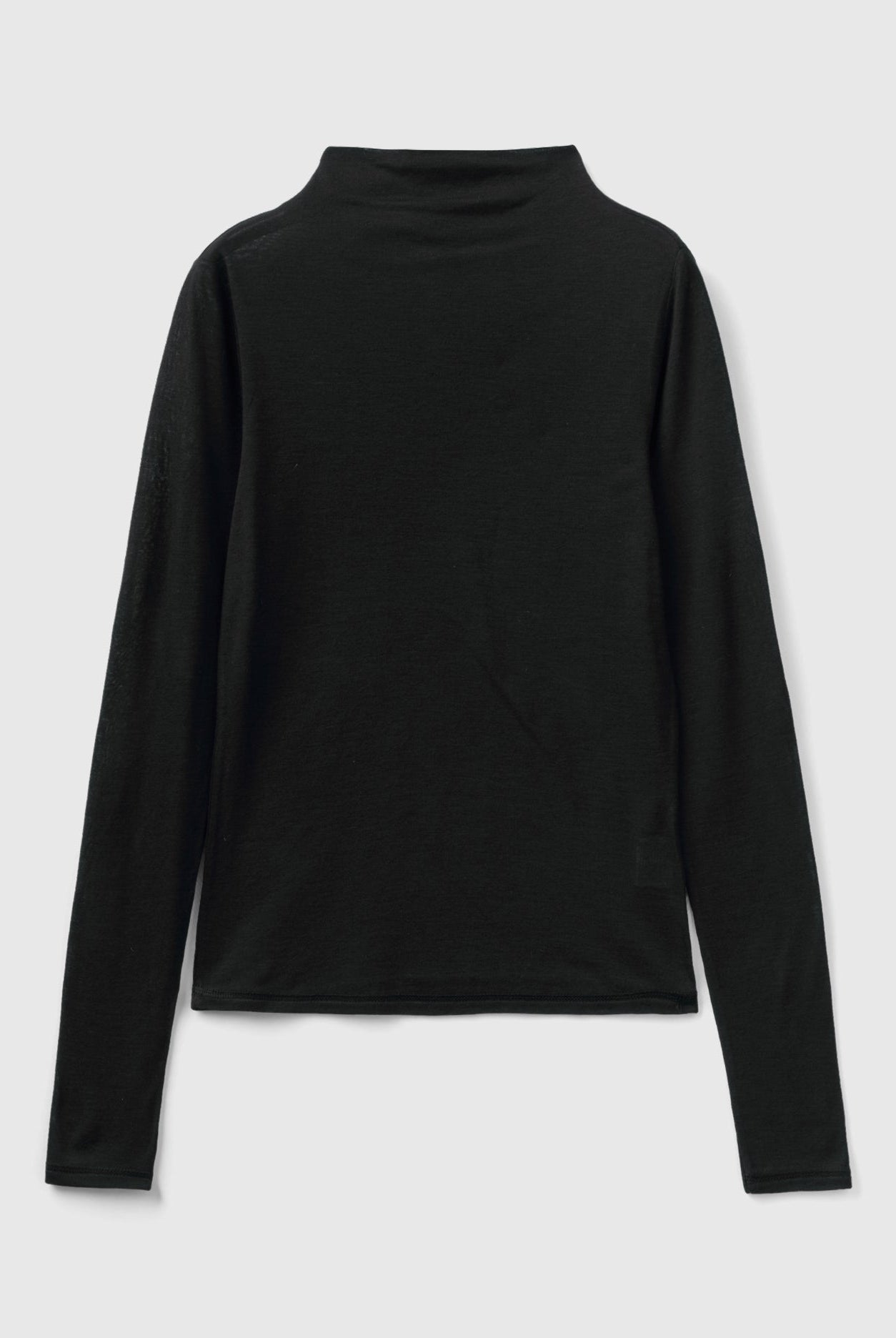 يونايتد كولورز اوف بينيتون تي شيرت من خليط الصوف والفسكوز كم طويل رجالي