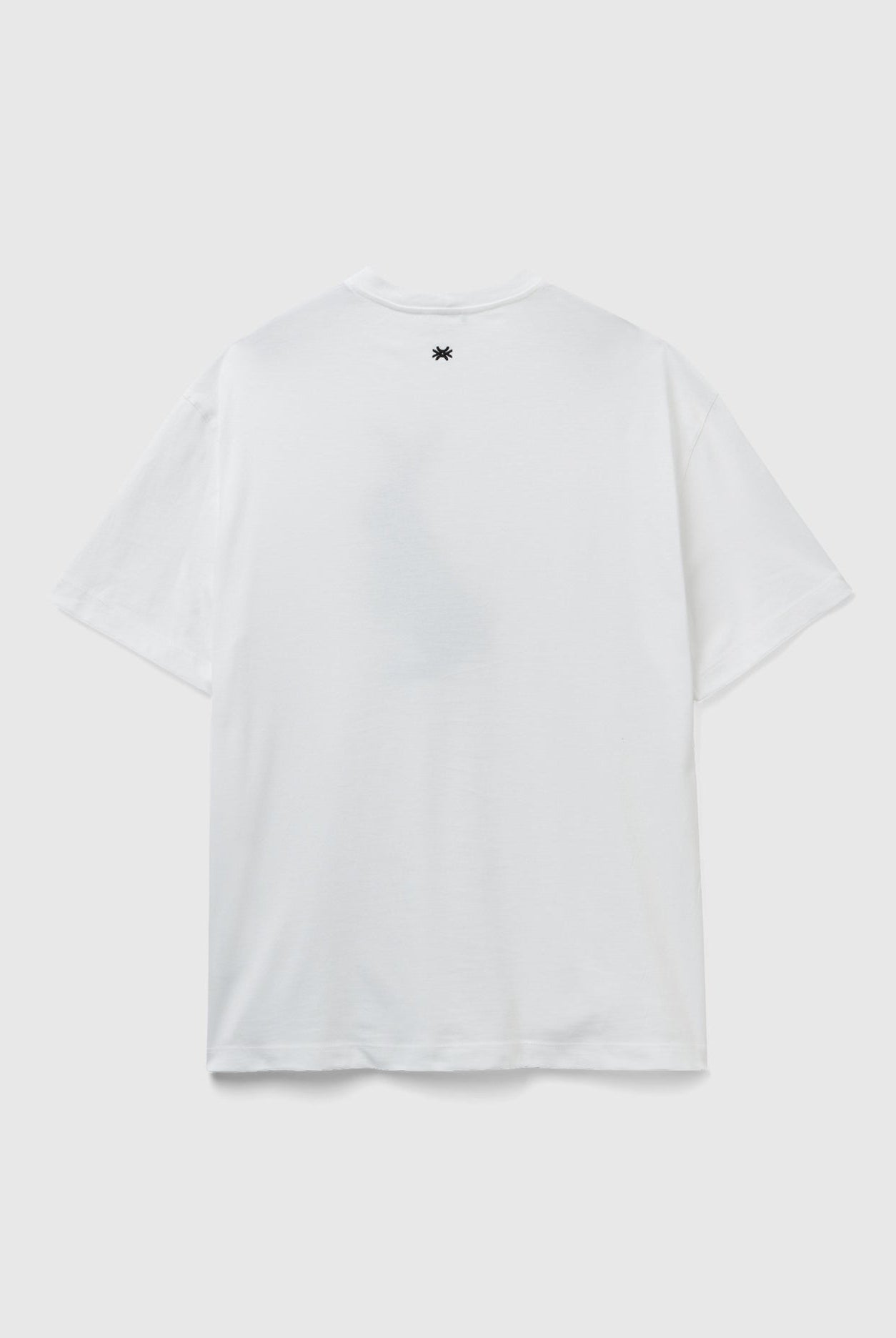 يونايتد كولورز اوف بينيتون تيشيرت أسود بطبعة أرنب نص كم رجالي