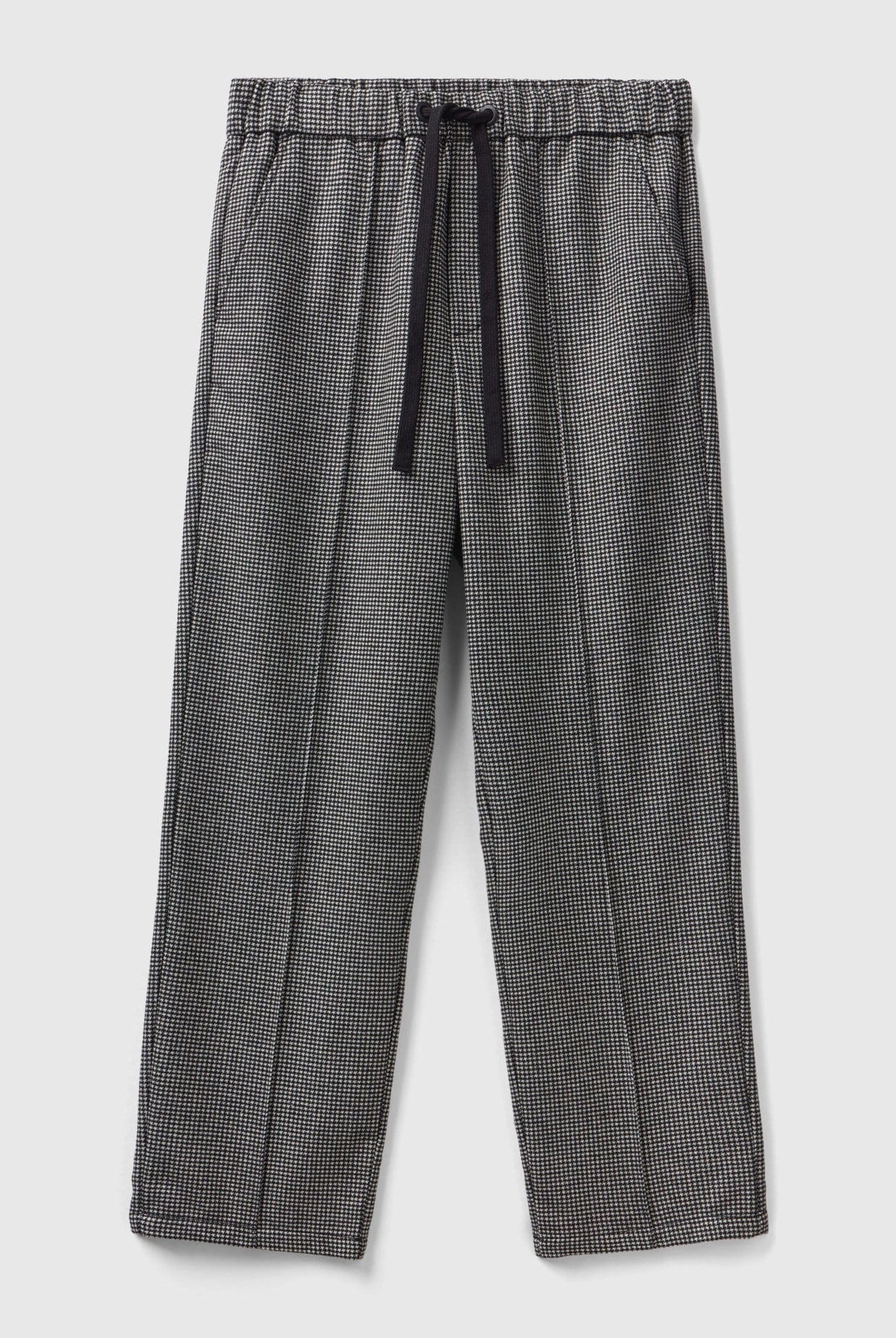 يونايتد كولورز اوف بينيتون بنطلون صوف ممزوج برباط خصر نسائي