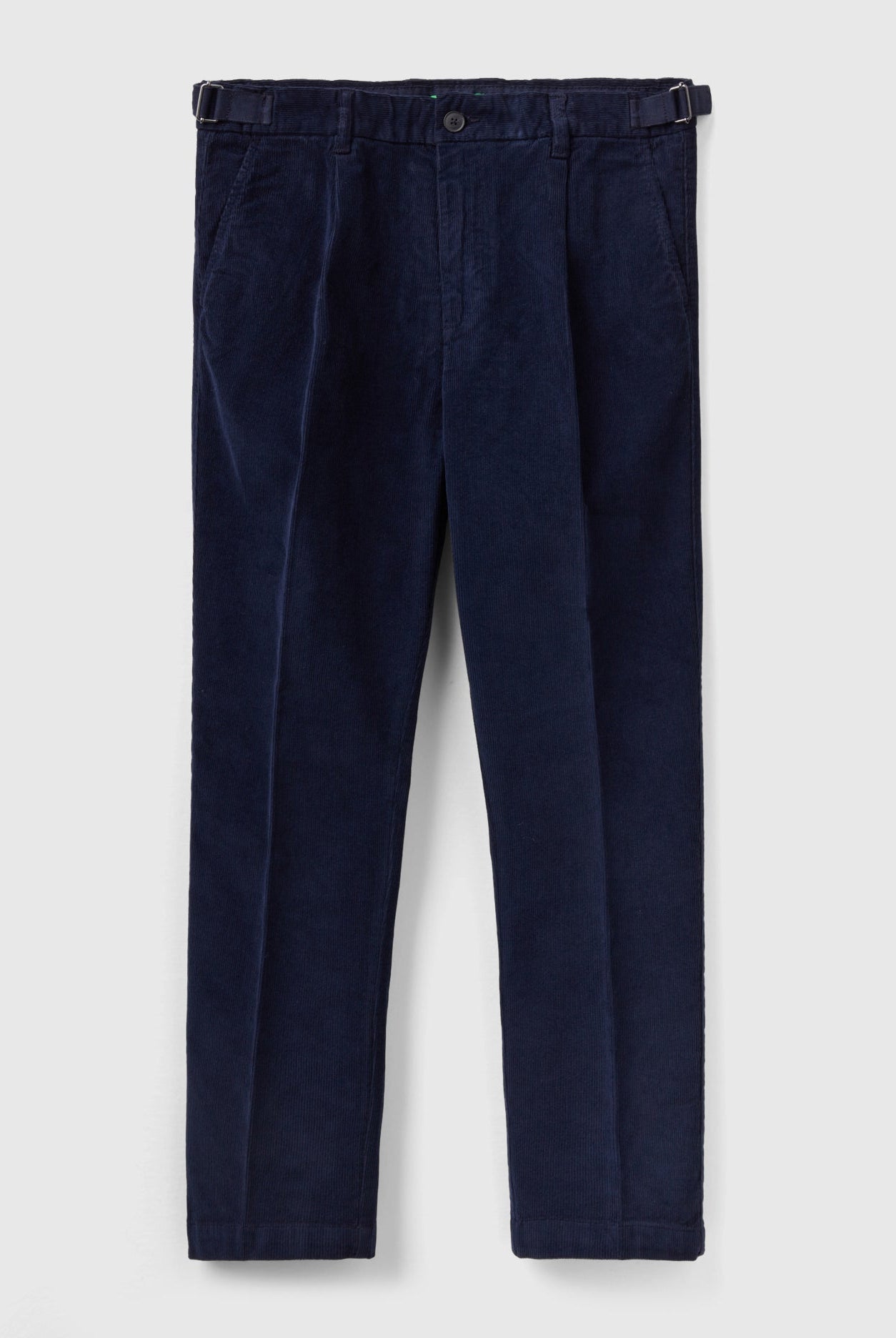 يونايتد كولورز اوف بينيتون بنطلون مخمل مطوي بقصة ضيقة رجالي