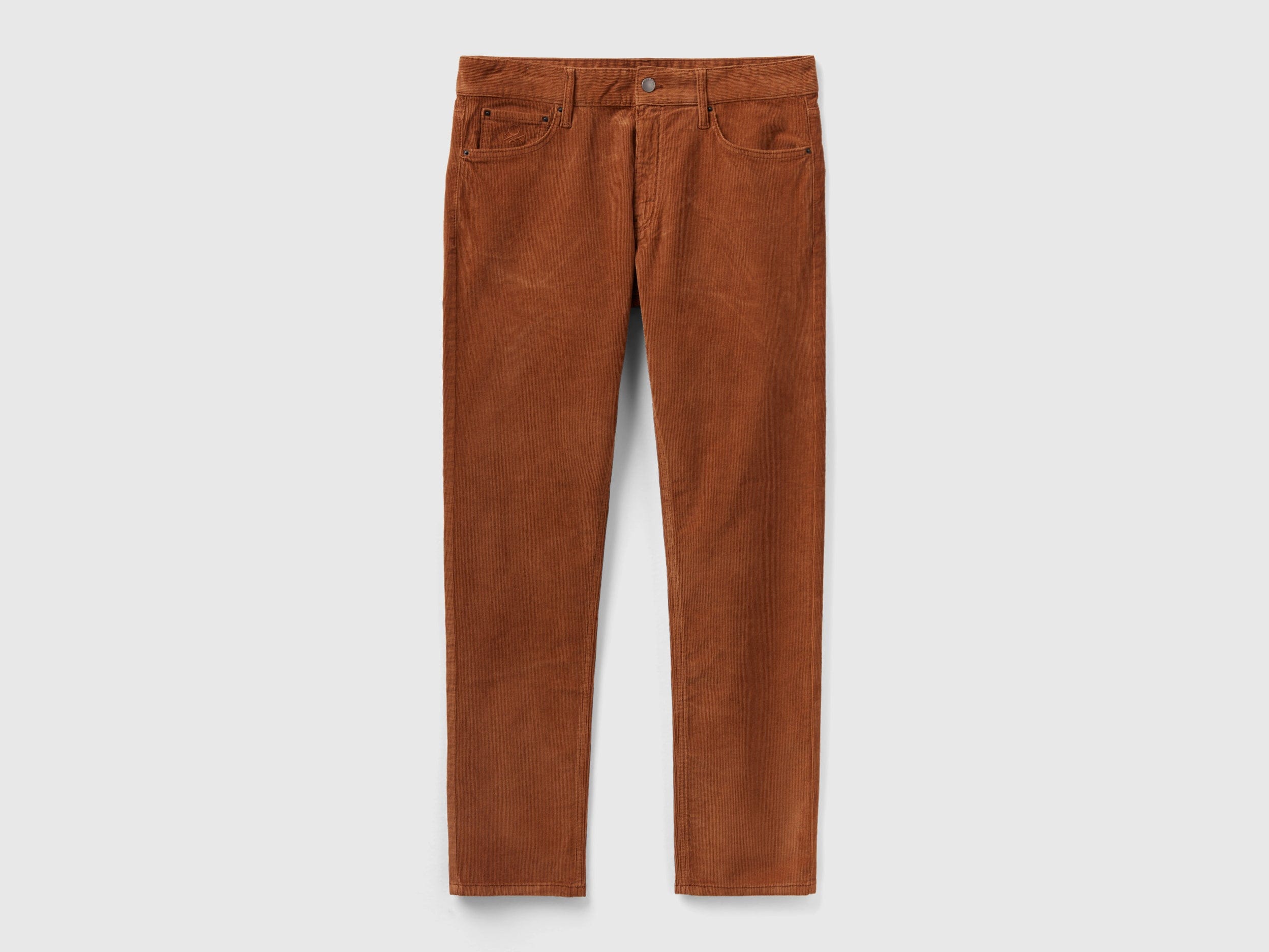 يونايتد كولورز اوف بينيتون بنطلون جيب قطيفة بخمسة جيوب نسائي