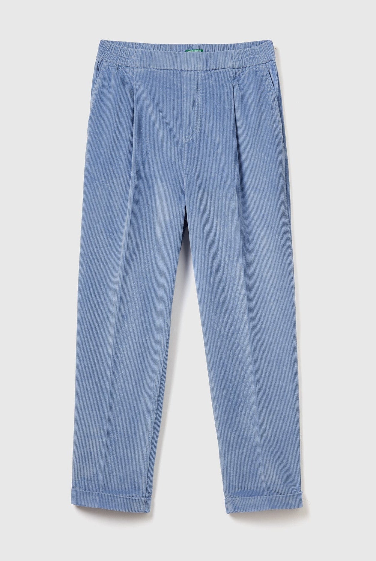 يونايتد كولورز اوف بينيتون بنطلون تشينو مخملي بخصر مطاطي رجالي