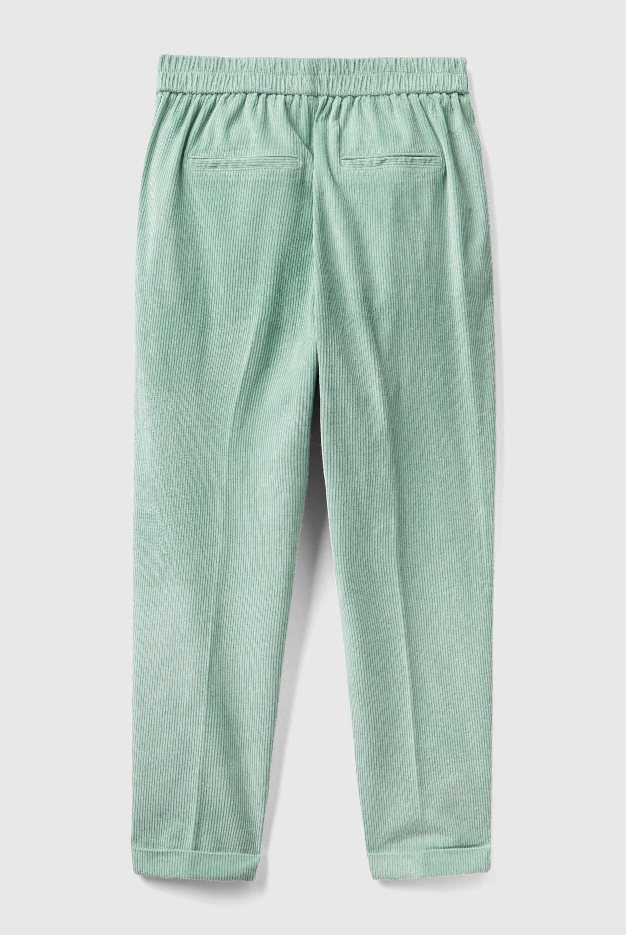 يونايتد كولورز اوف بينيتون بنطلون تشينو مخملي بخصر مطاطي رجالي