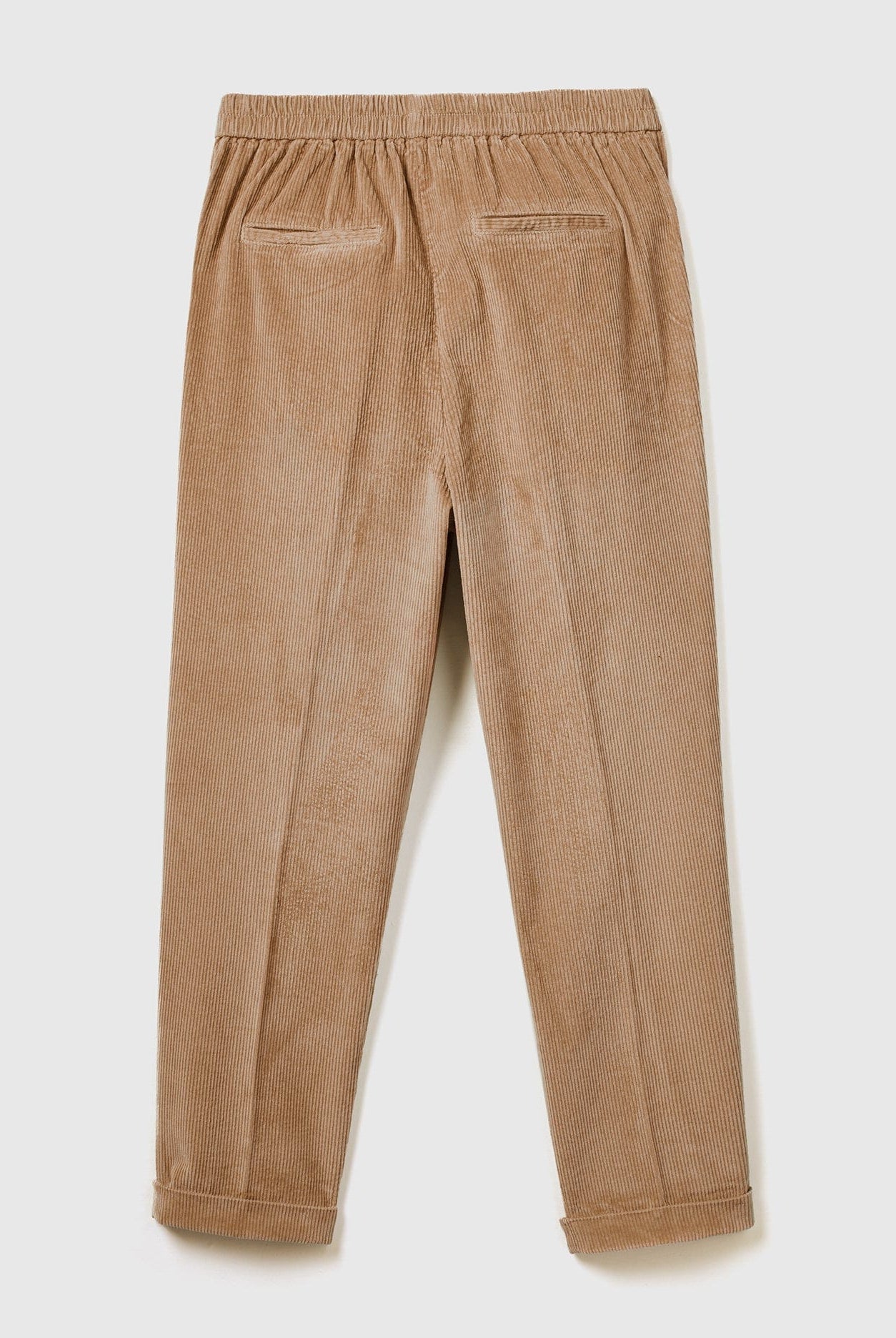 يونايتد كولورز اوف بينيتون بنطلون تشينو مخملي بخصر مطاطي رجالي