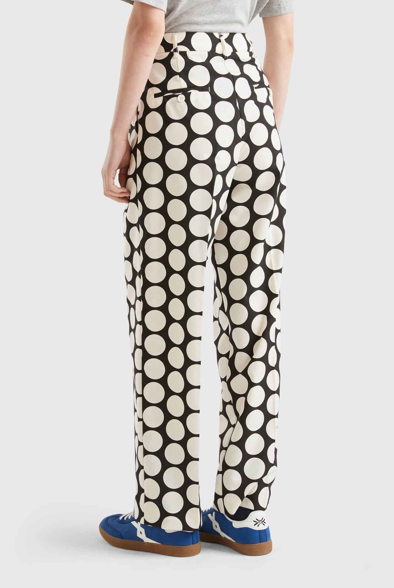 يونايتد كولورز اوف بينيتون بنطلون نسائي بنقاط البولكا