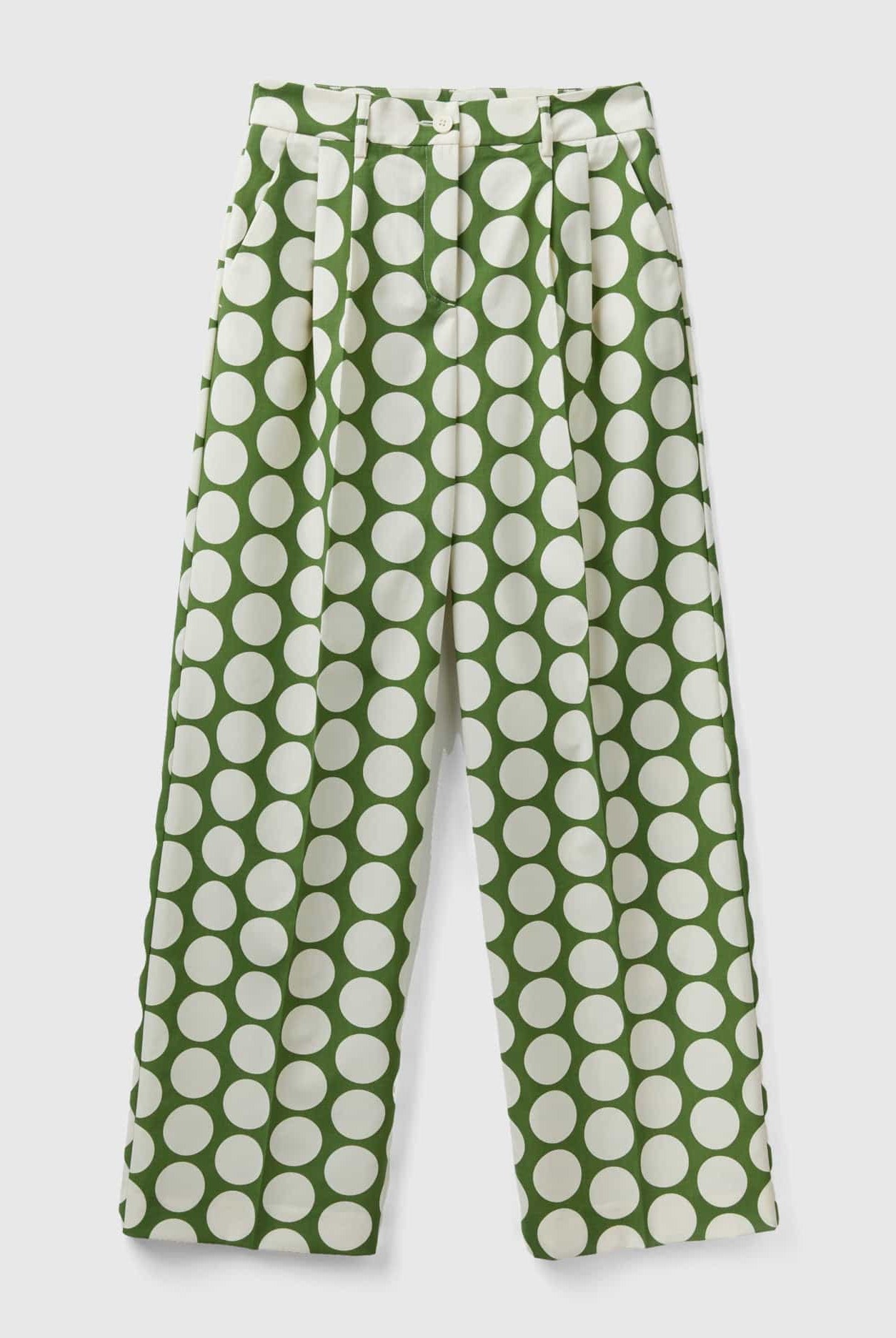 يونايتد كولورز اوف بينيتون بنطلون نسائي بنقاط البولكا