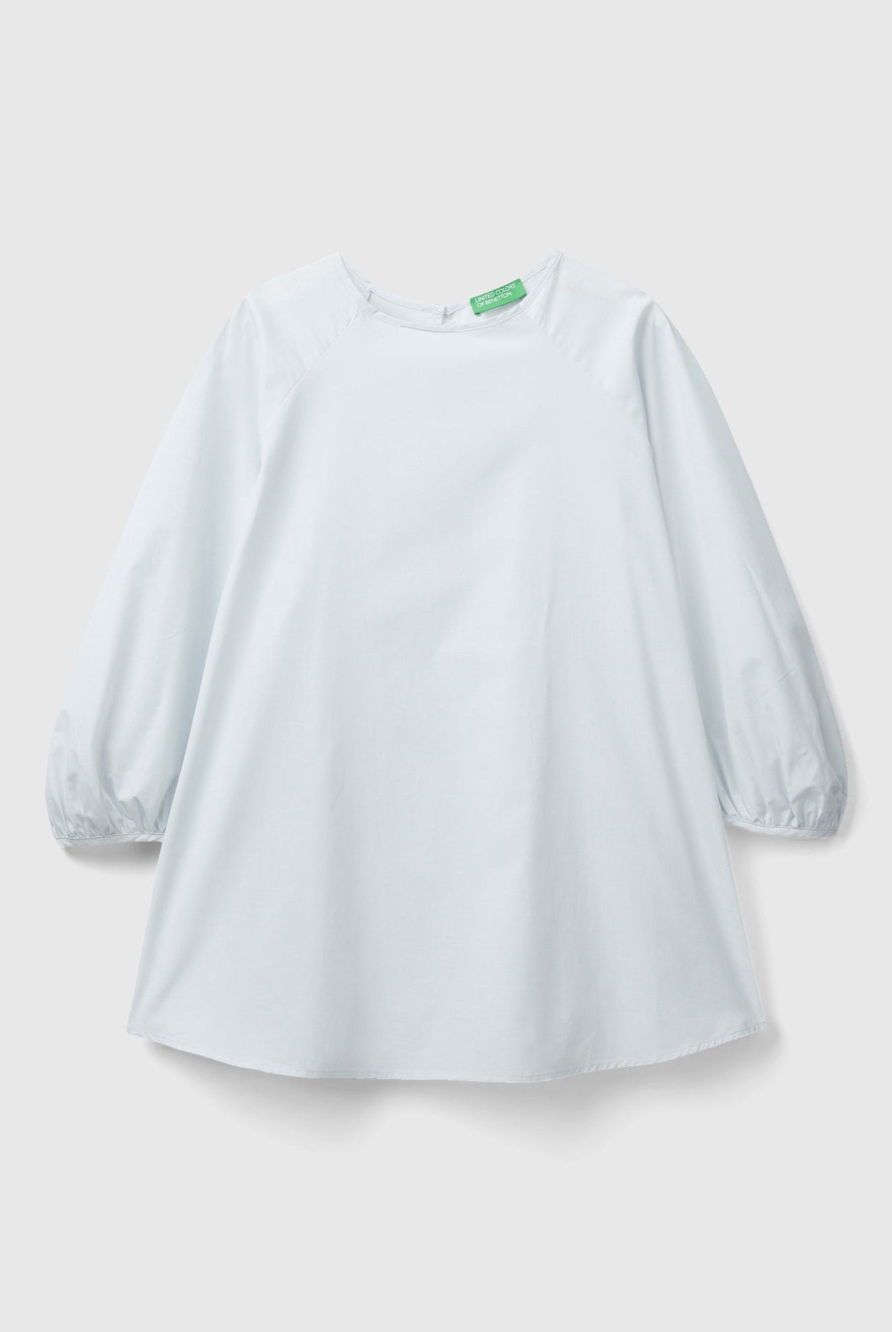 يونايتد كولورز اوف بينيتون بلوزة برقبة دائرية وأكمام ثلاثة أرباع نسائي