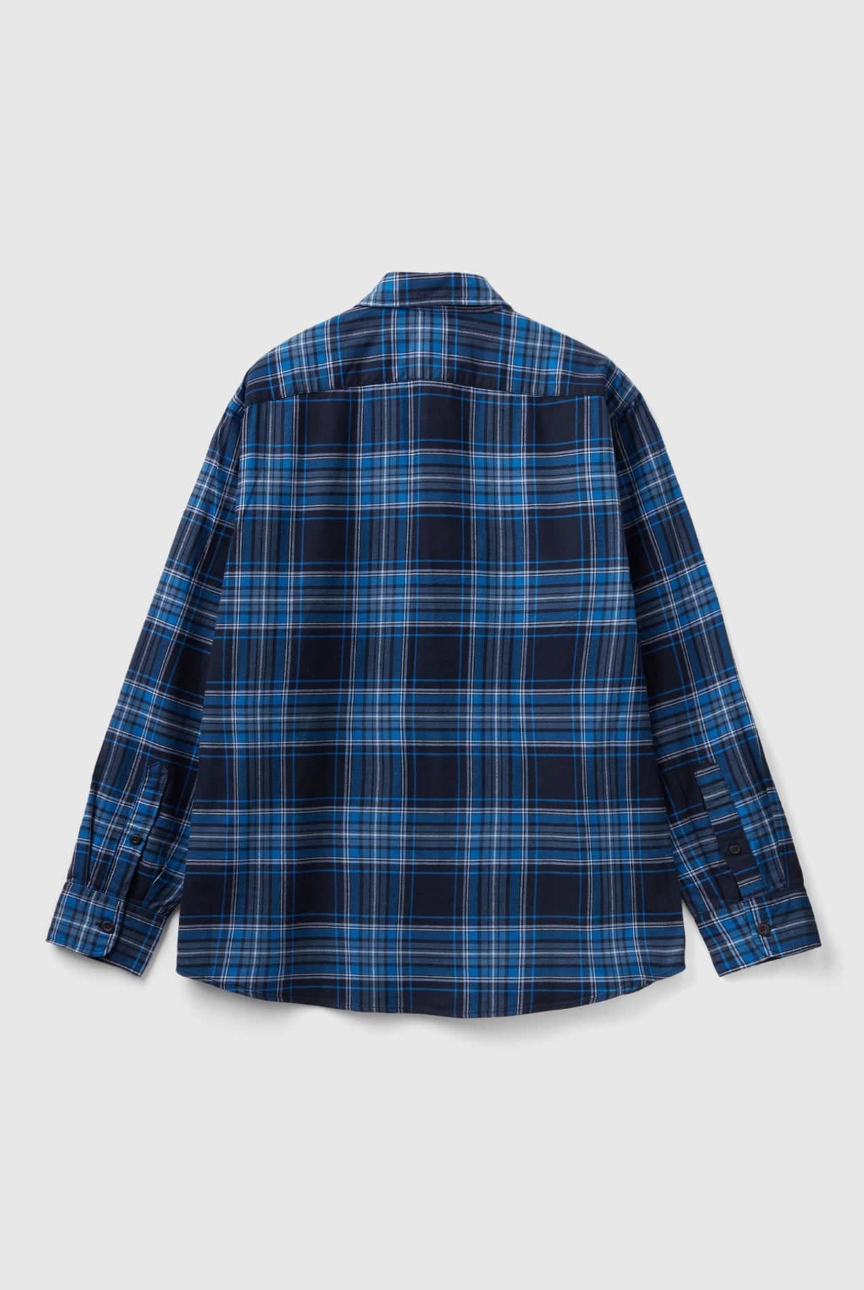 يونايتد كولورز اوف بينيتون قميص كاروهات كم طويل