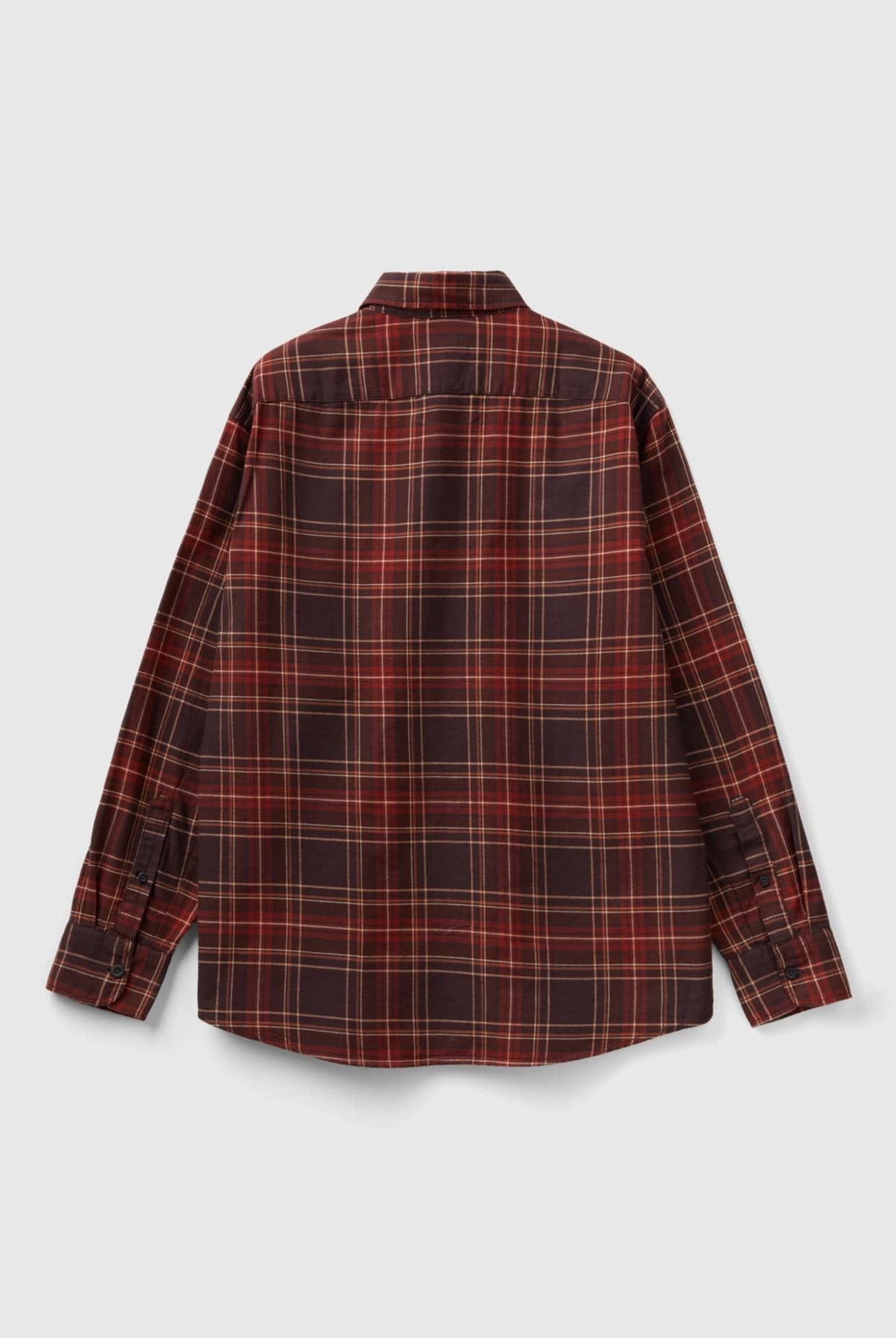 يونايتد كولورز اوف بينيتون قميص كاروهات كم طويل