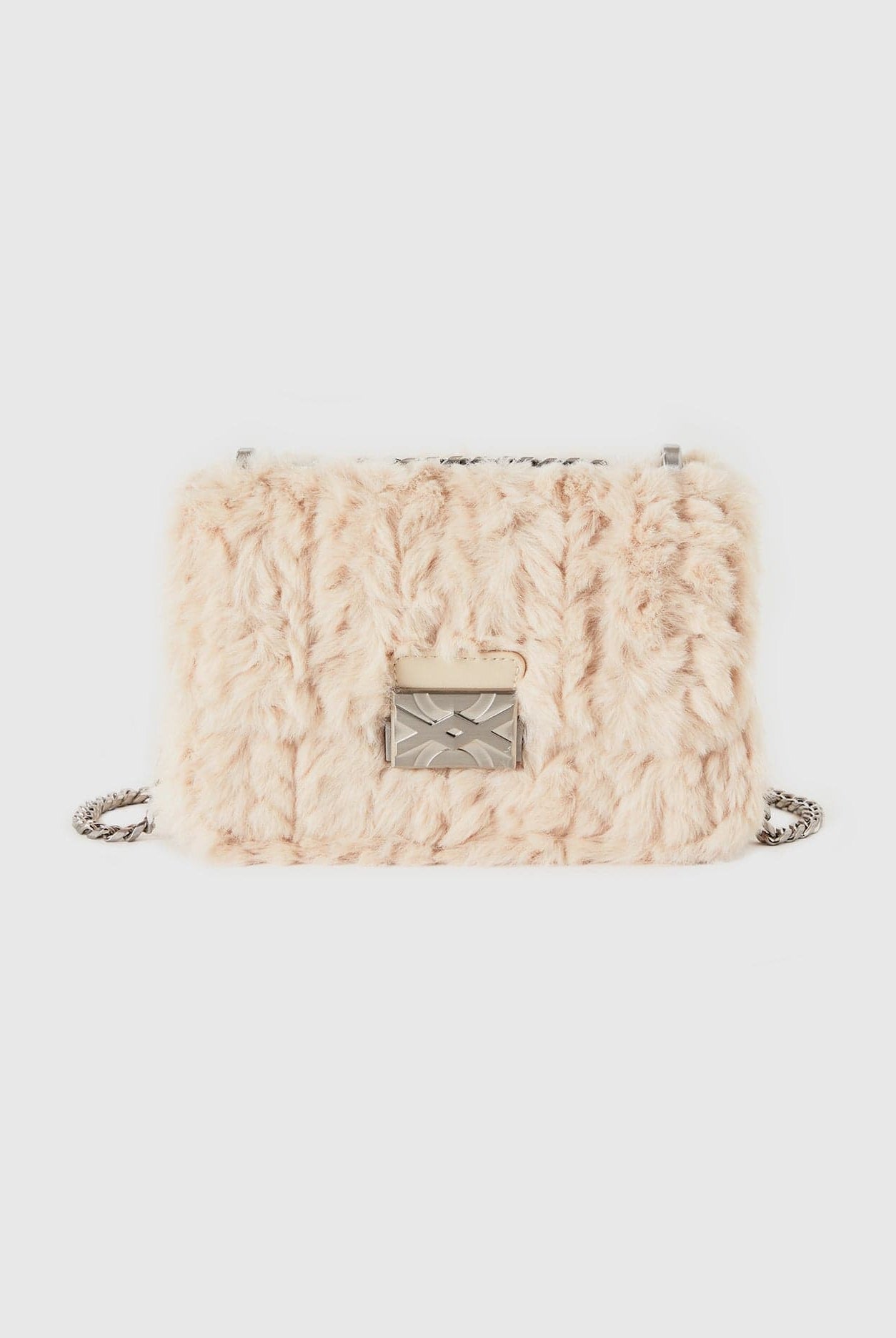 يونايتد كولورز اوف بينيتون حقيبة نسائية صغيرة ناعمة مع شعار