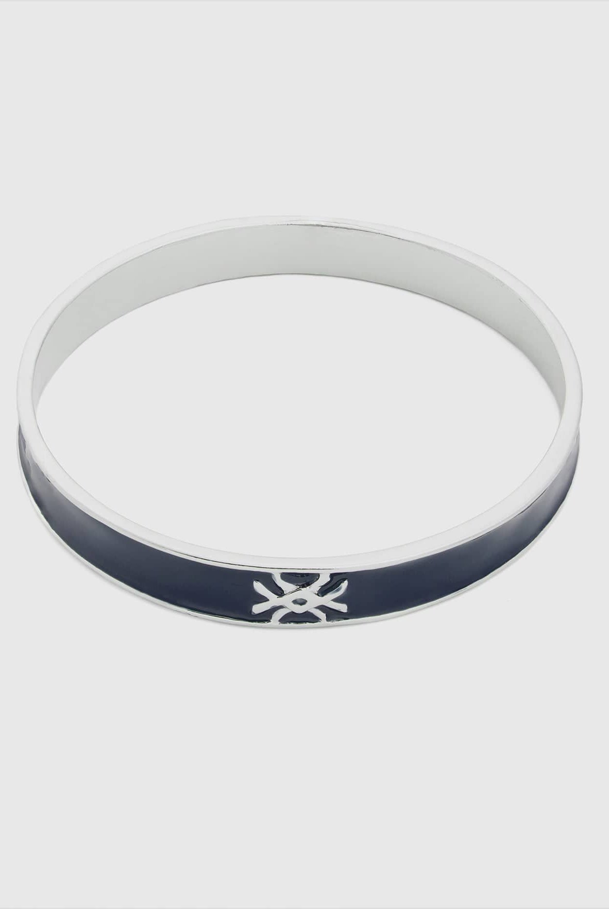 يونايتد كولورز اوف بينيتون سوار أصفر فاتح مع شعار