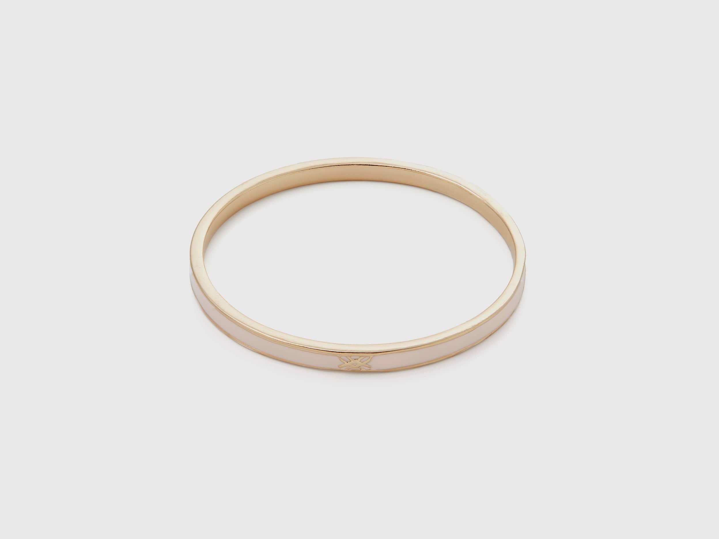 يونايتد كولورز اوف بينيتون سوار رفيع باللون الأصفر الفاتح