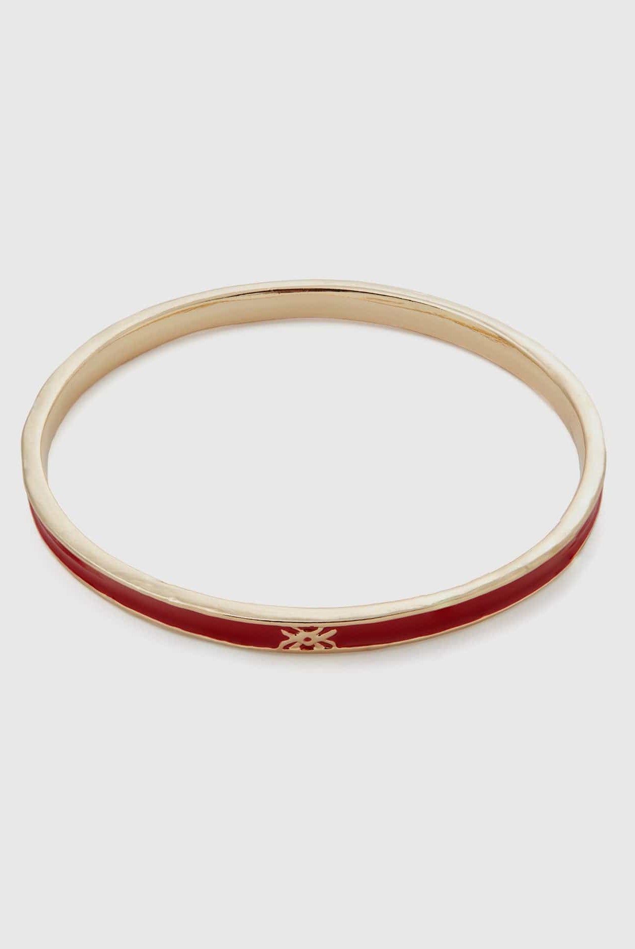 يونايتد كولورز اوف بينيتون سوار رفيع باللون الأصفر الفاتح