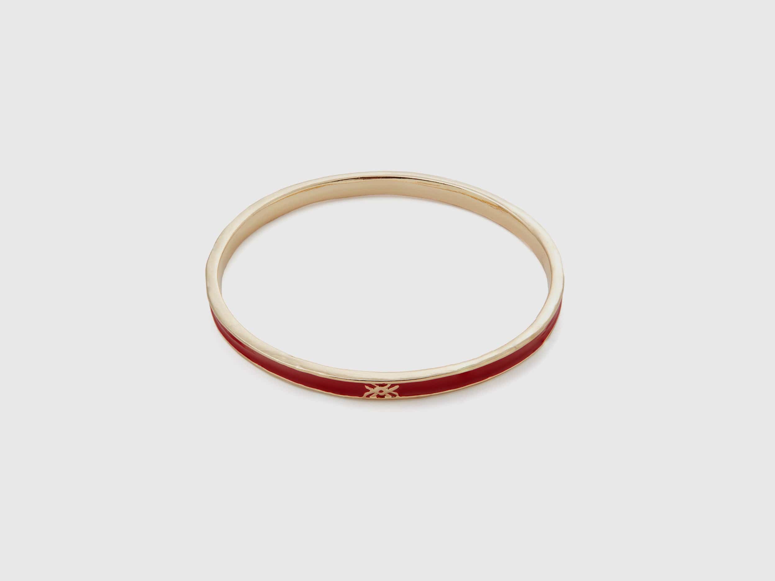 يونايتد كولورز اوف بينيتون سوار رفيع باللون الأصفر الفاتح