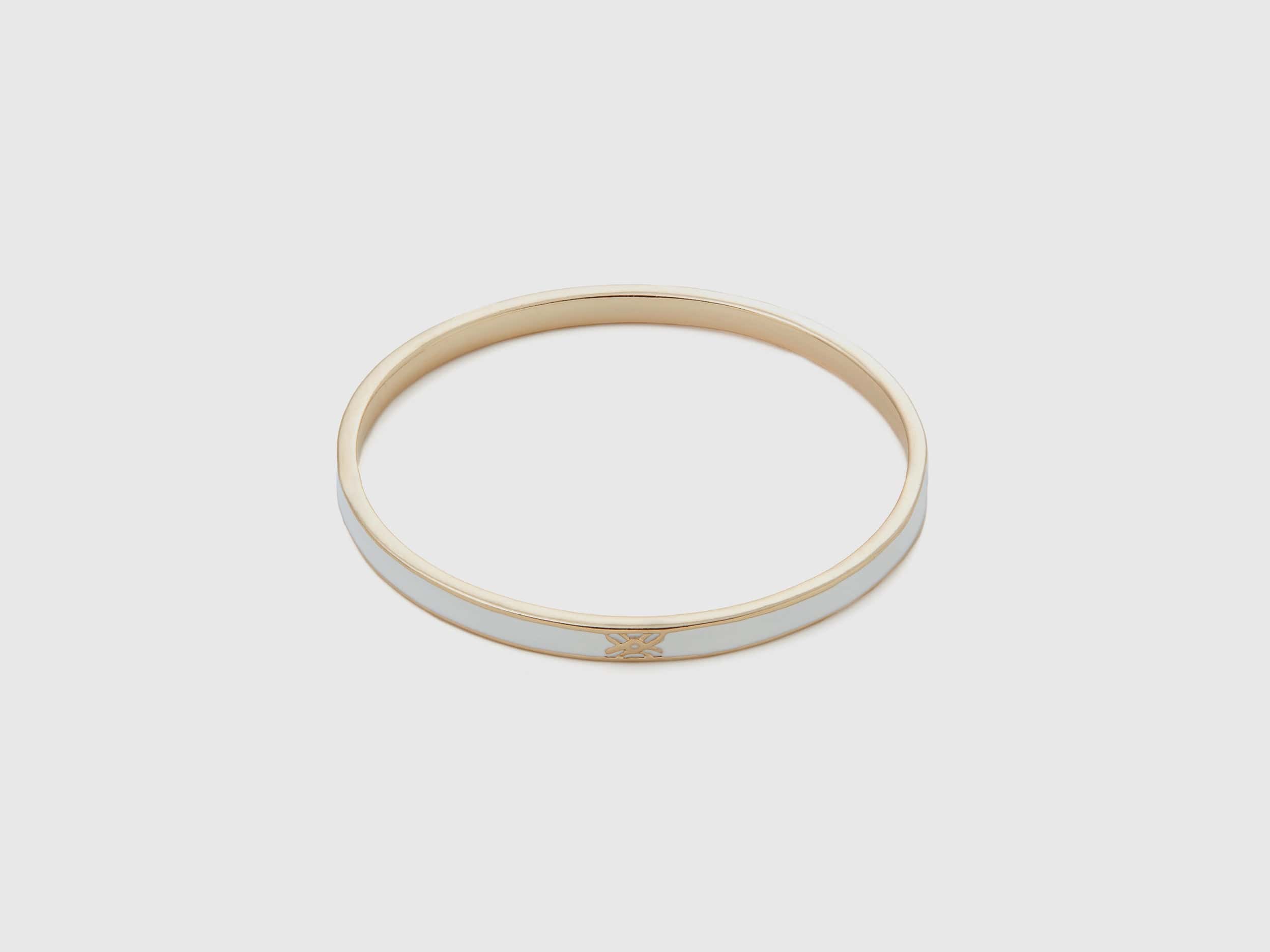 يونايتد كولورز اوف بينيتون سوار رفيع باللون الأصفر الفاتح