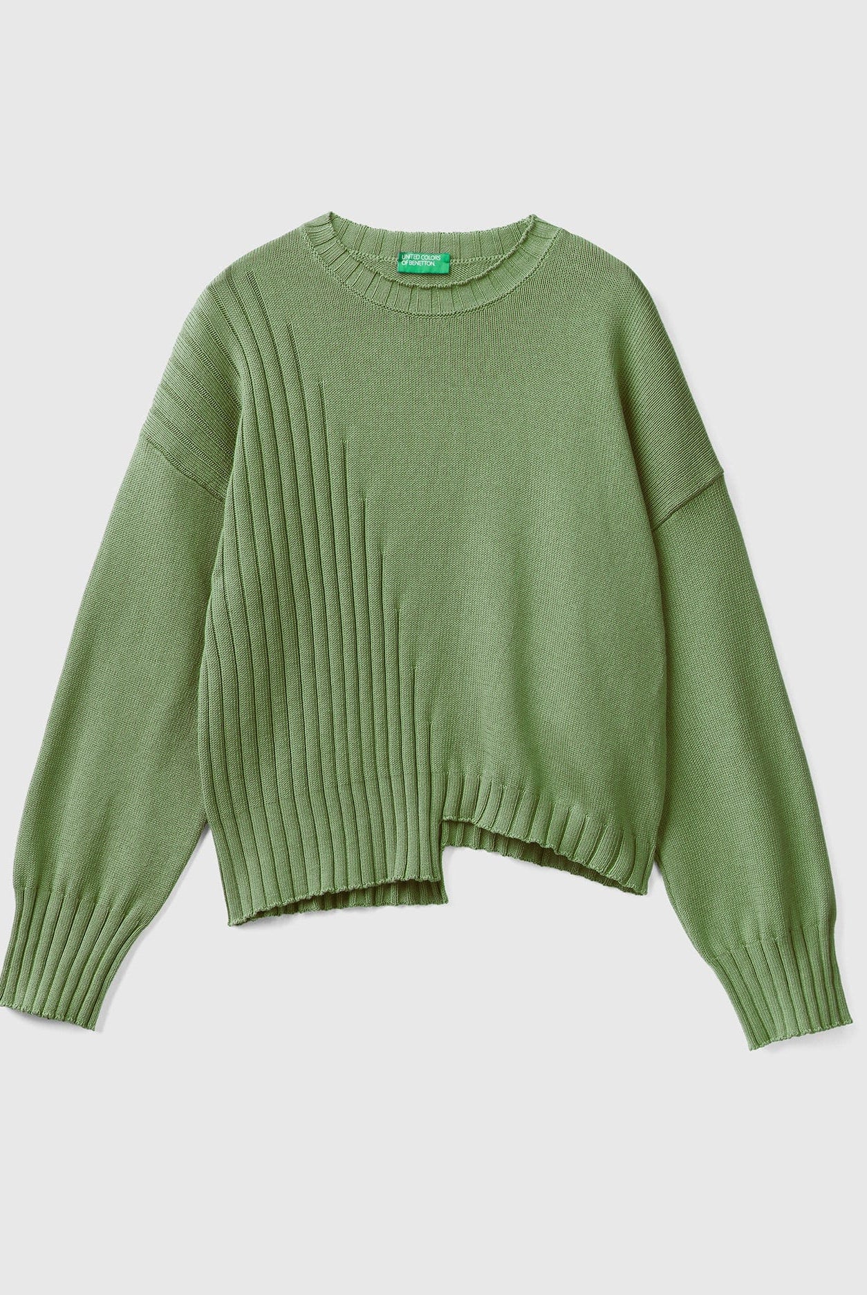 يونايتد كولورز اوف بينيتون بلوفر بنهاية غير متساوية نسائي