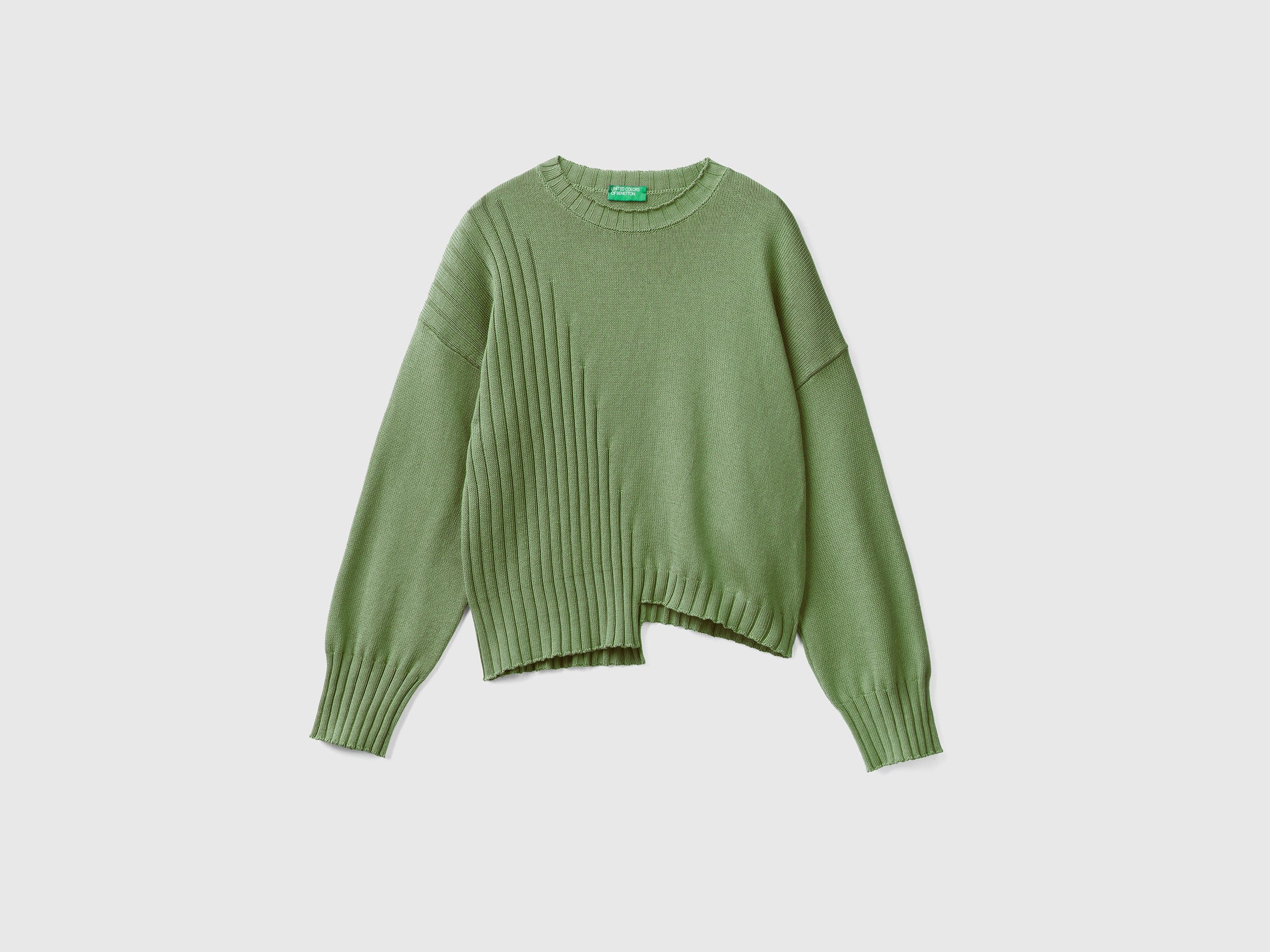 يونايتد كولورز اوف بينيتون بلوفر بنهاية غير متساوية نسائي