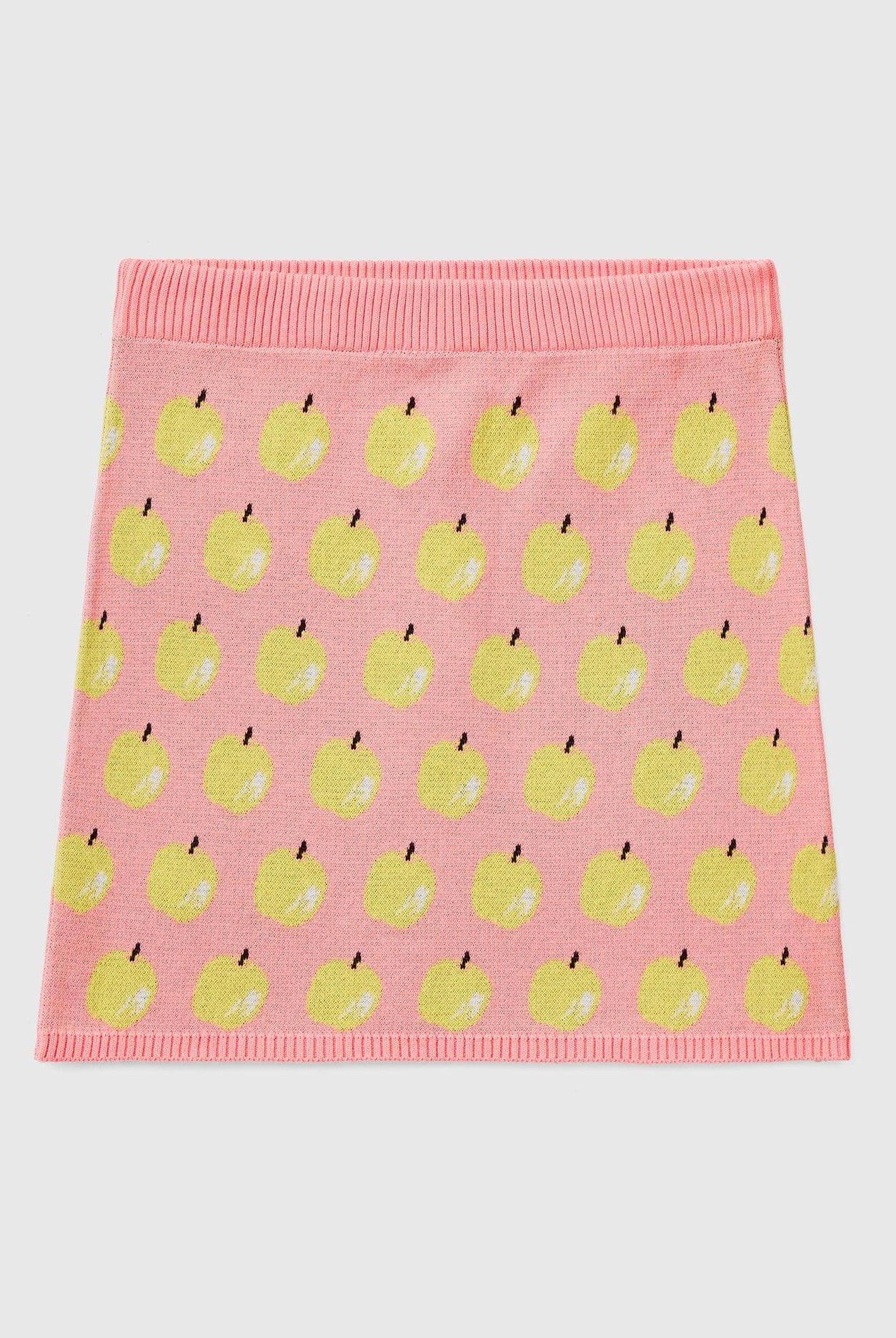 يونايتد كولورز اوف بينيتون تنورة نسائية قصيرة بنقشة الفواكه