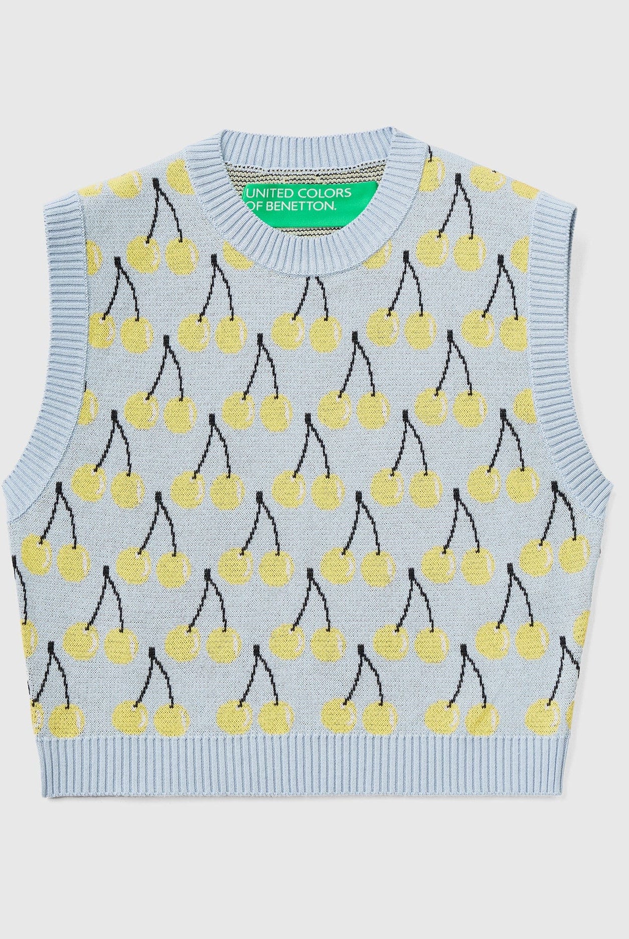 يونايتد كولورز اوف بينيتون بلوفر بنقشة فواكه كروب كت نسائي