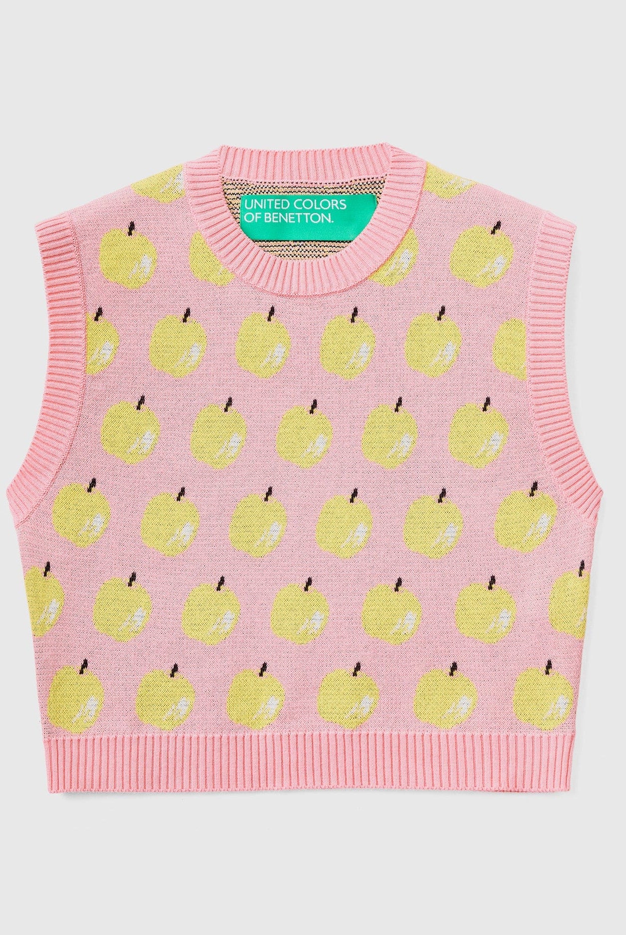 يونايتد كولورز اوف بينيتون بلوفر بنقشة فواكه كروب كت نسائي