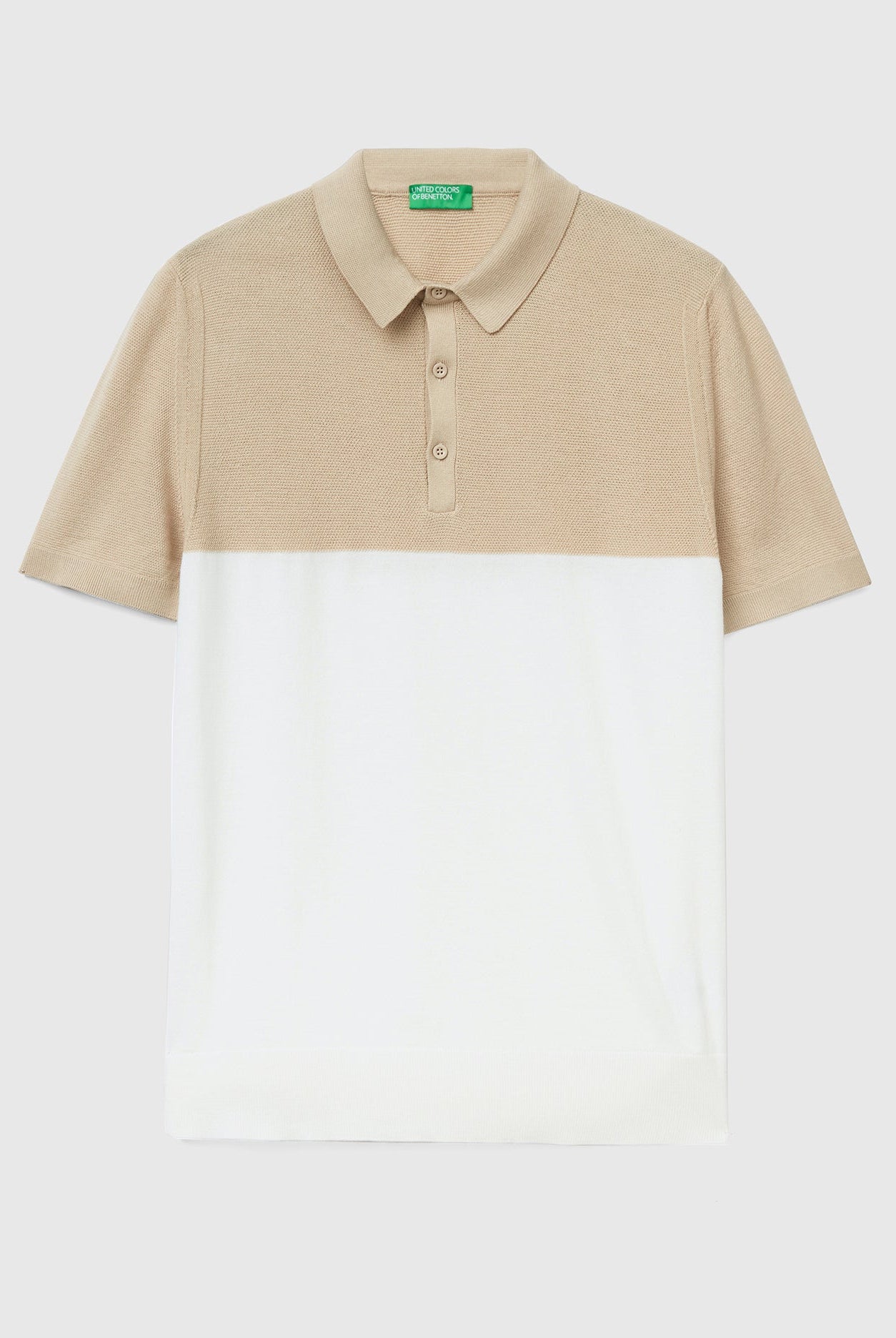 يونايتد كولورز اوف بينيتون قميص بولو شبابي محبوك متعدد الألوان