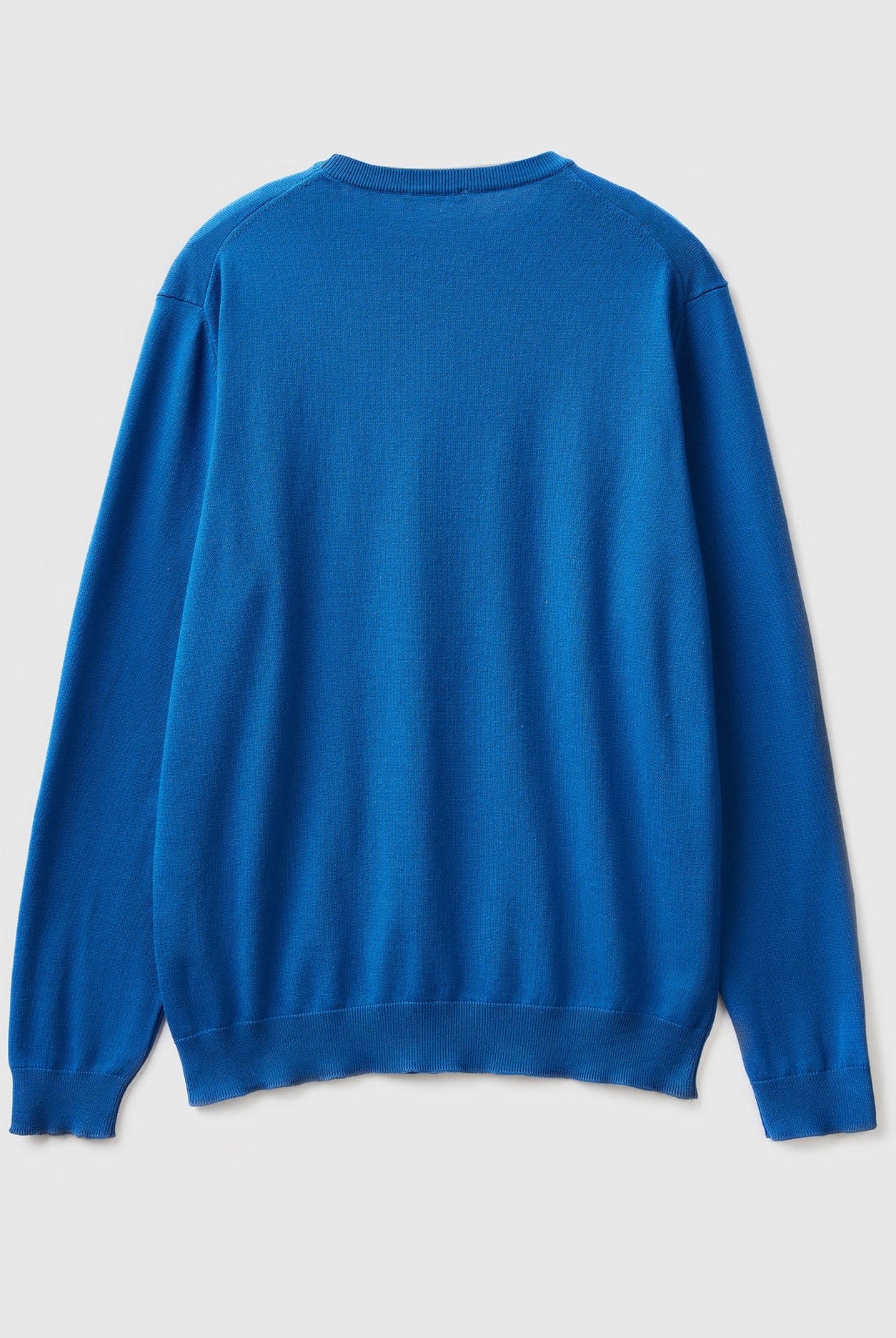 يونايتد كولورز اوف بينيتون بلوفر برقبة دائرية من القطن الخالص بنسبة 100% رجالي