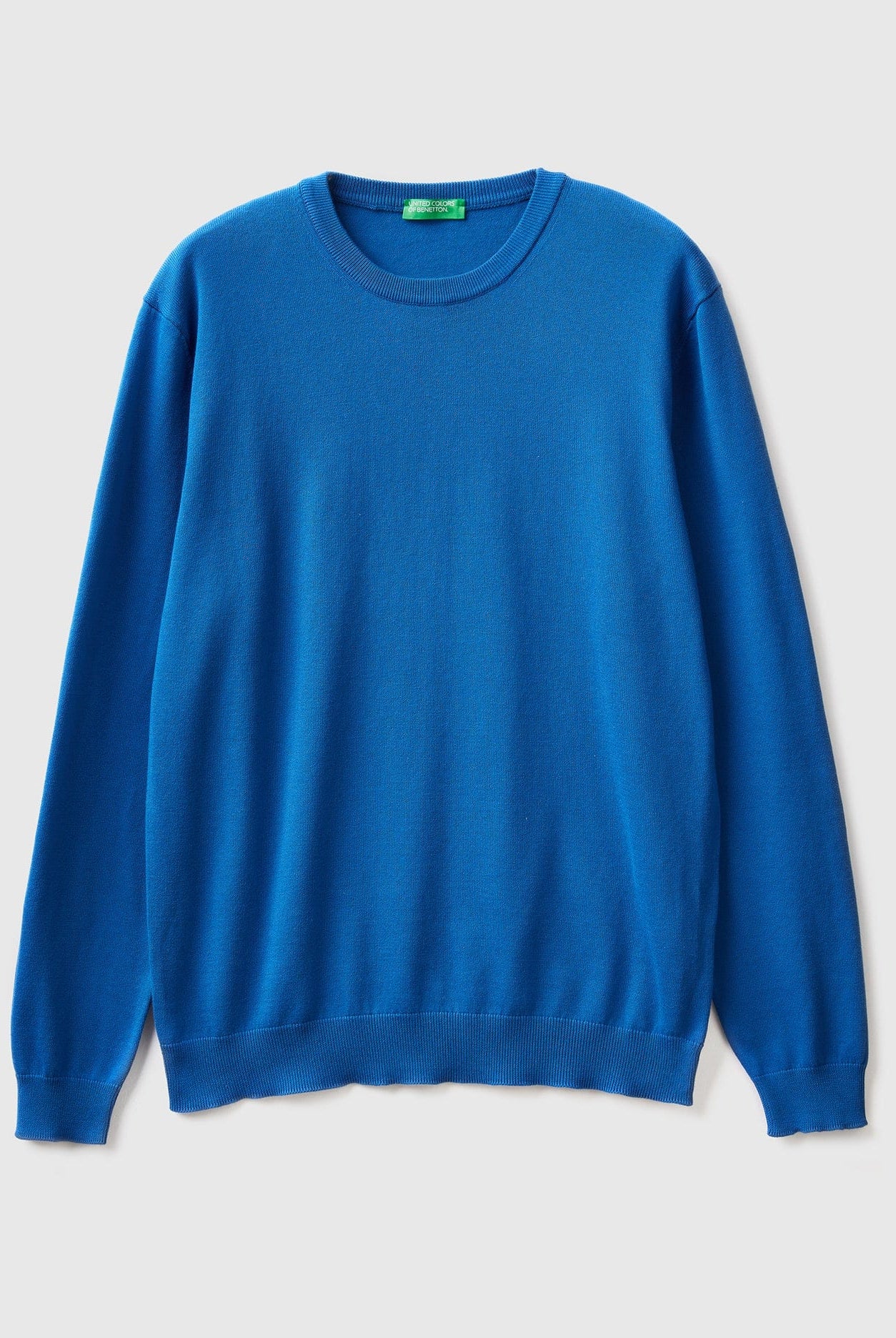 يونايتد كولورز اوف بينيتون بلوفر برقبة دائرية من القطن الخالص بنسبة 100% رجالي