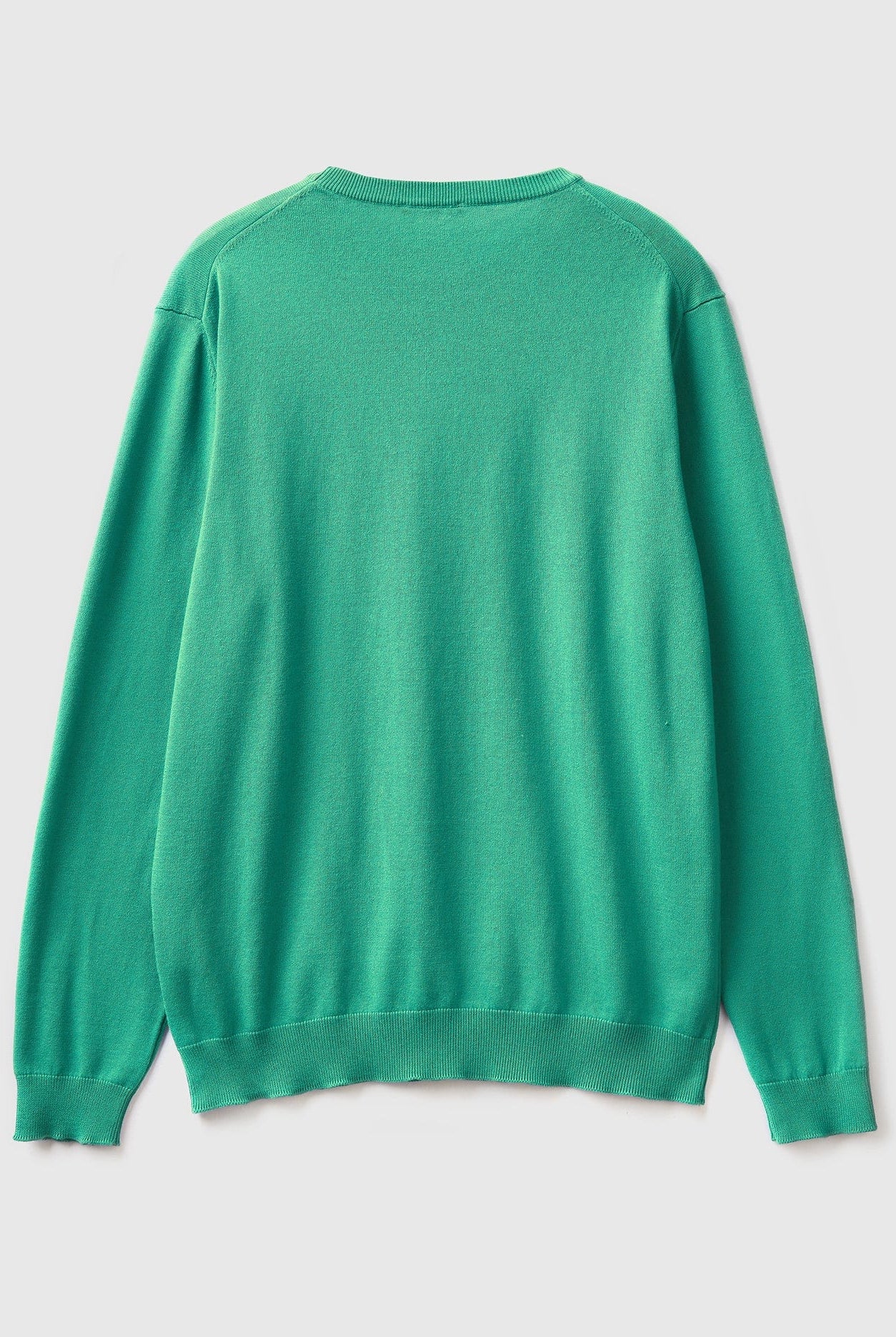 يونايتد كولورز اوف بينيتون بلوفر برقبة دائرية من القطن الخالص بنسبة 100% رجالي