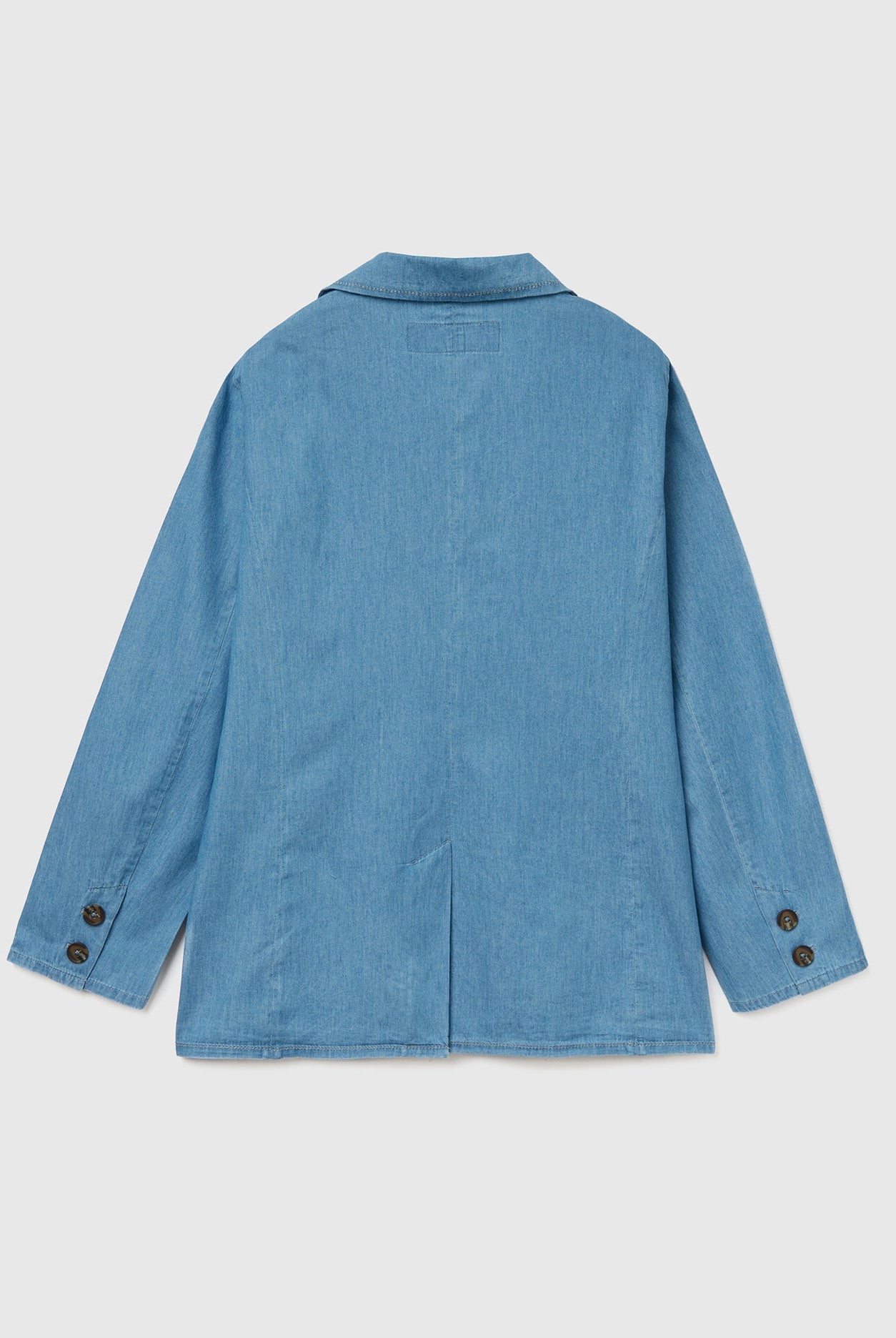 يونايتد كولورز اوف بينيتون بليزر نسائي خفيف بقماش الشامبراي