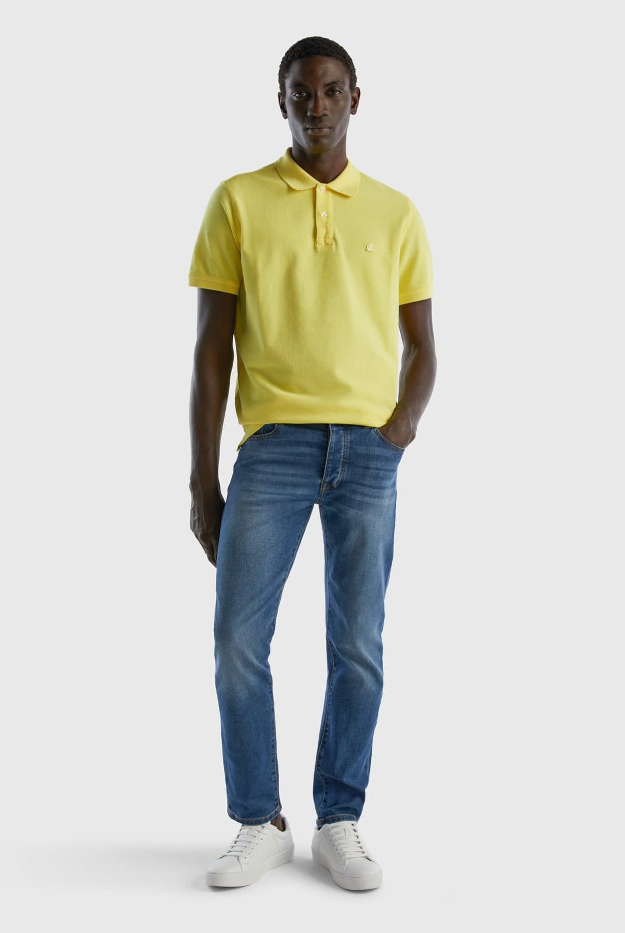 يونايتد كولورز اوف بينيتون قميص بولو للرجال