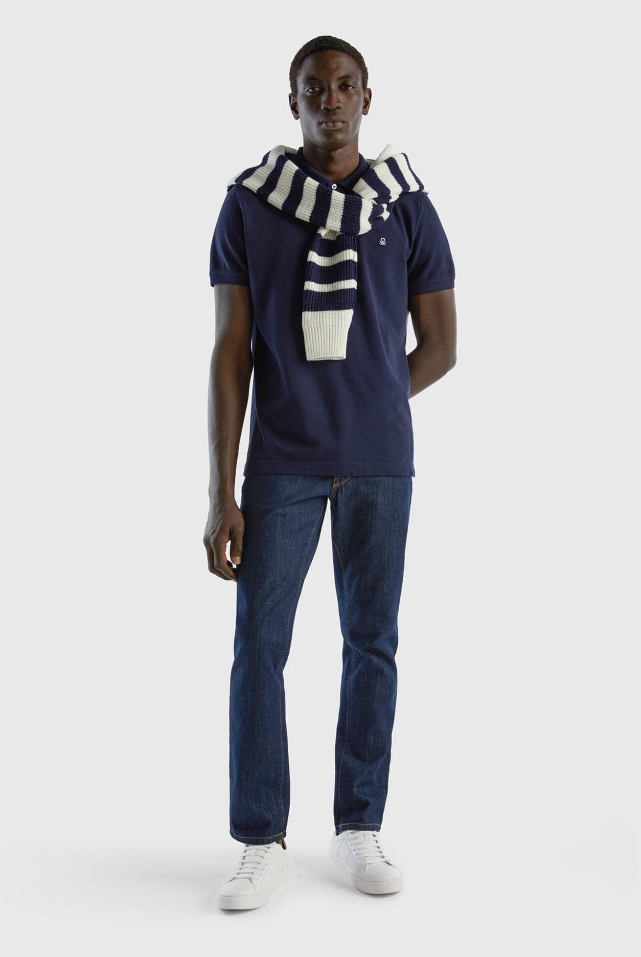 يونايتد كولورز اوف بينيتون قميص بولو للرجال