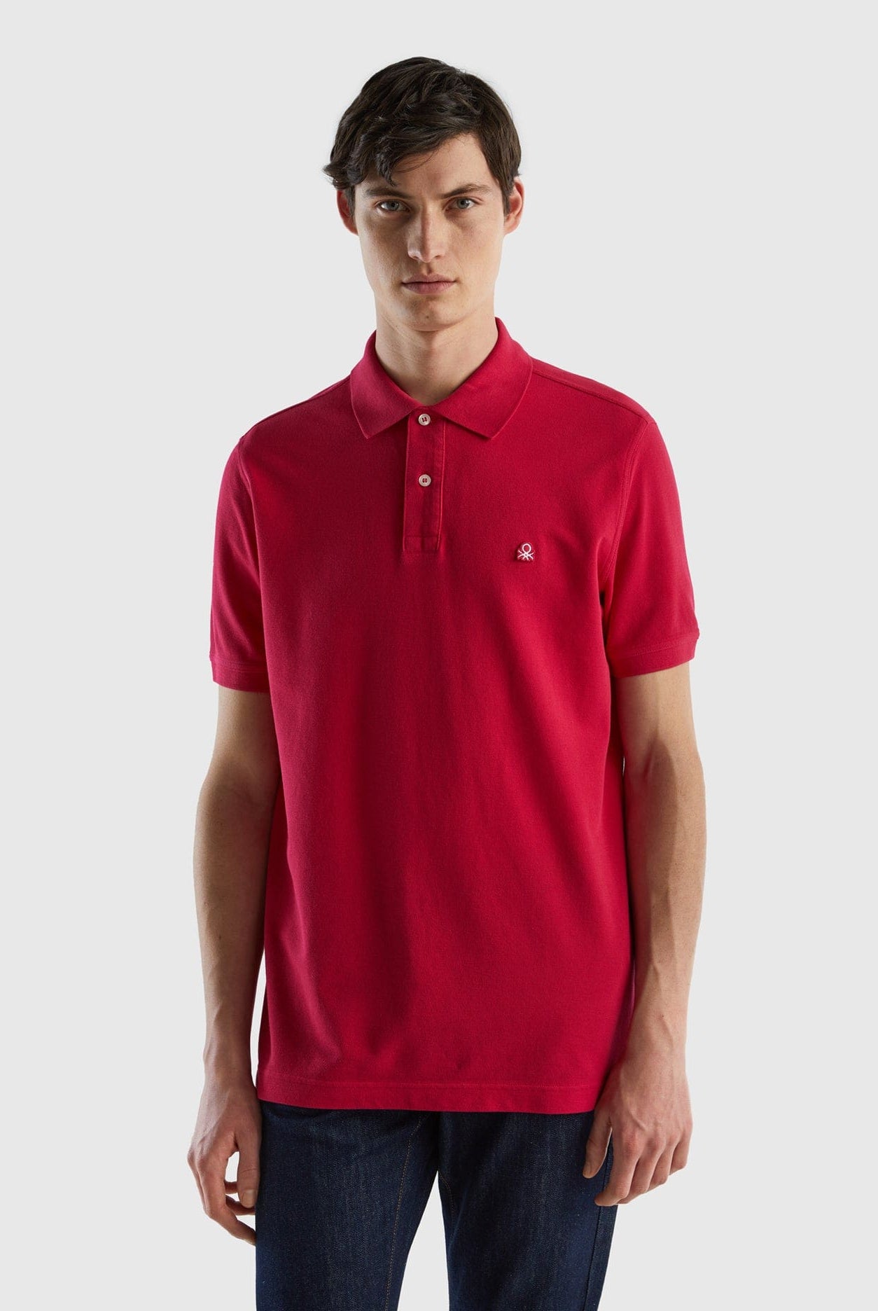 يونايتد كولورز اوف بينيتون قميص بولو للرجال