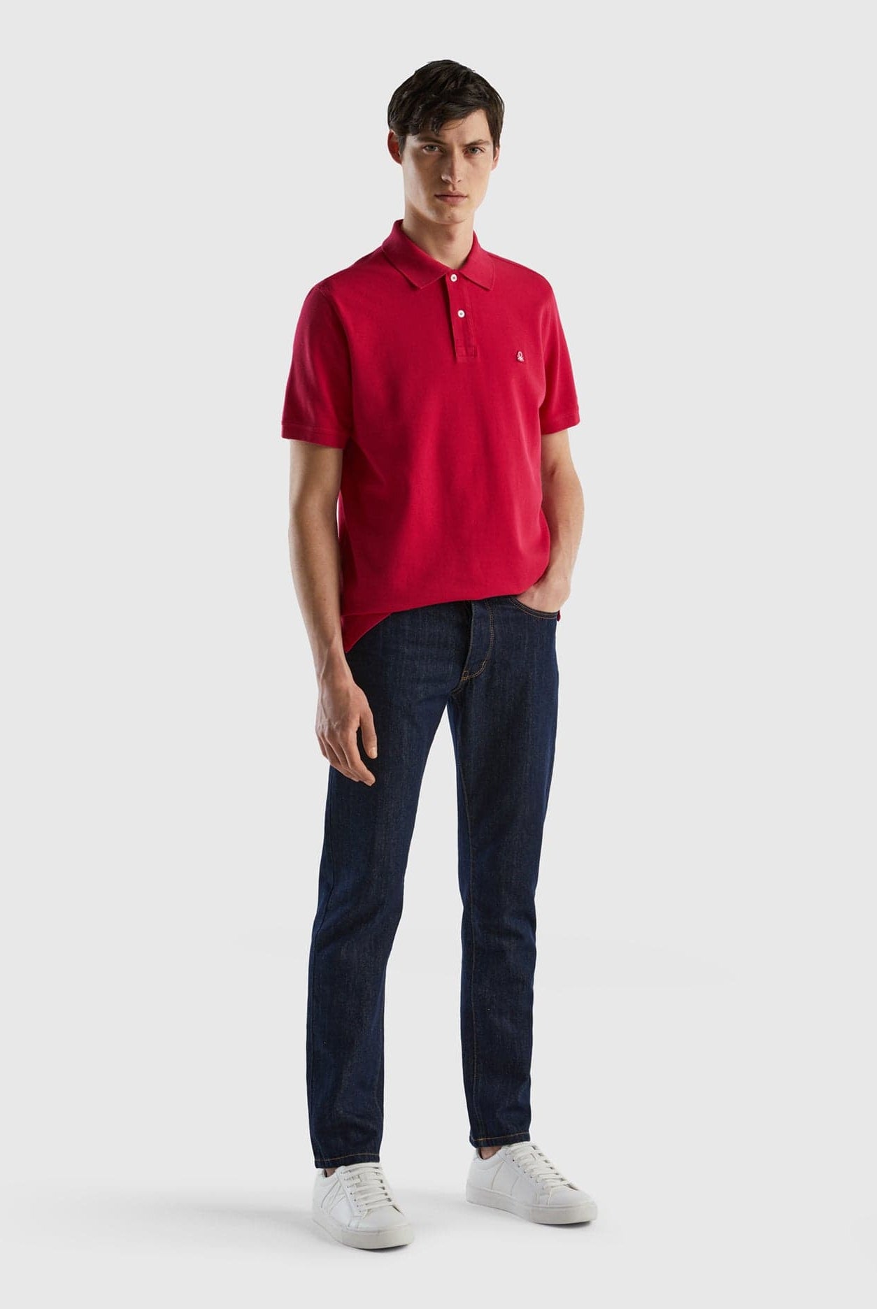 يونايتد كولورز اوف بينيتون قميص بولو للرجال