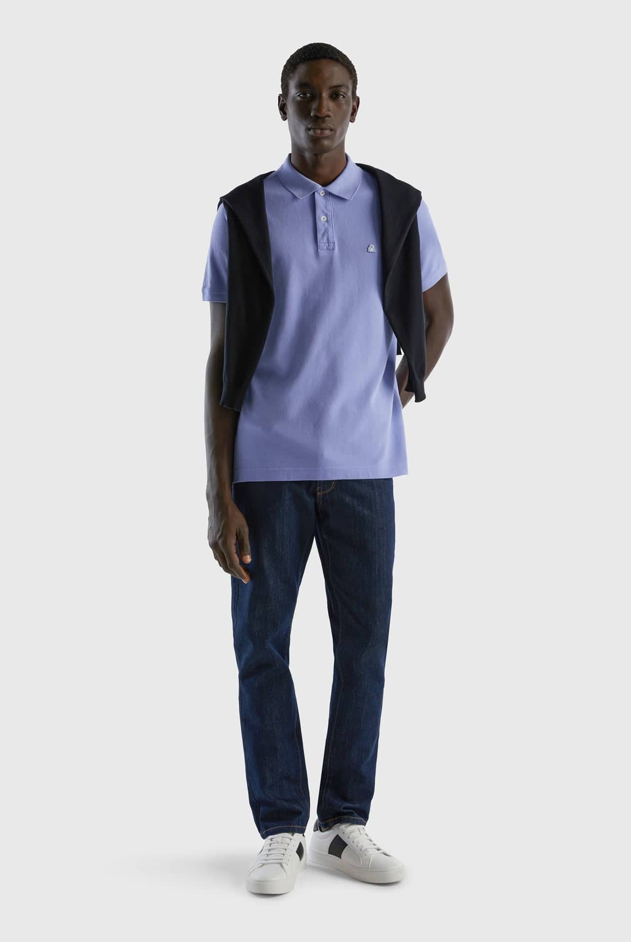 يونايتد كولورز اوف بينيتون قميص بولو للرجال