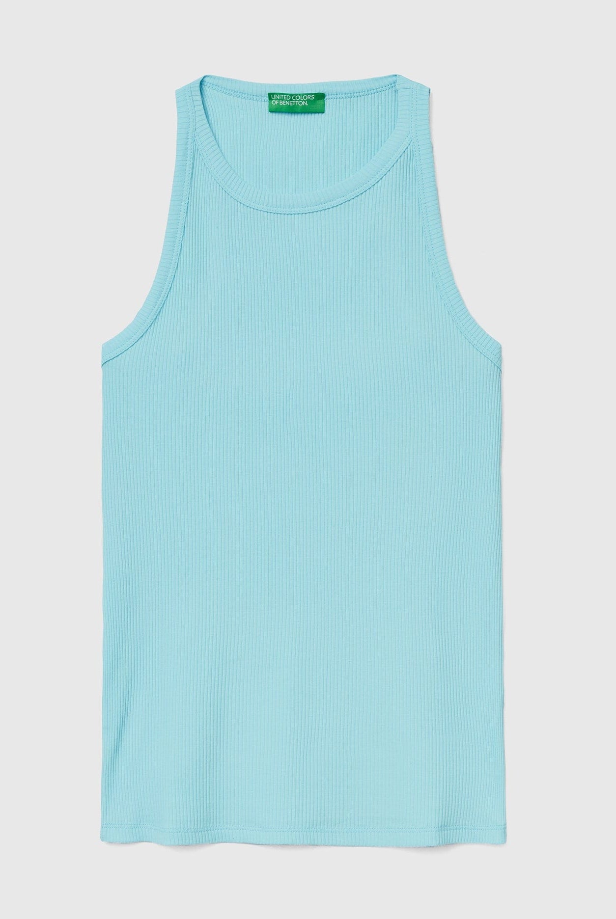 يونايتد كولورز اوف بينيتون تي شيرت مضلع كت نسائي