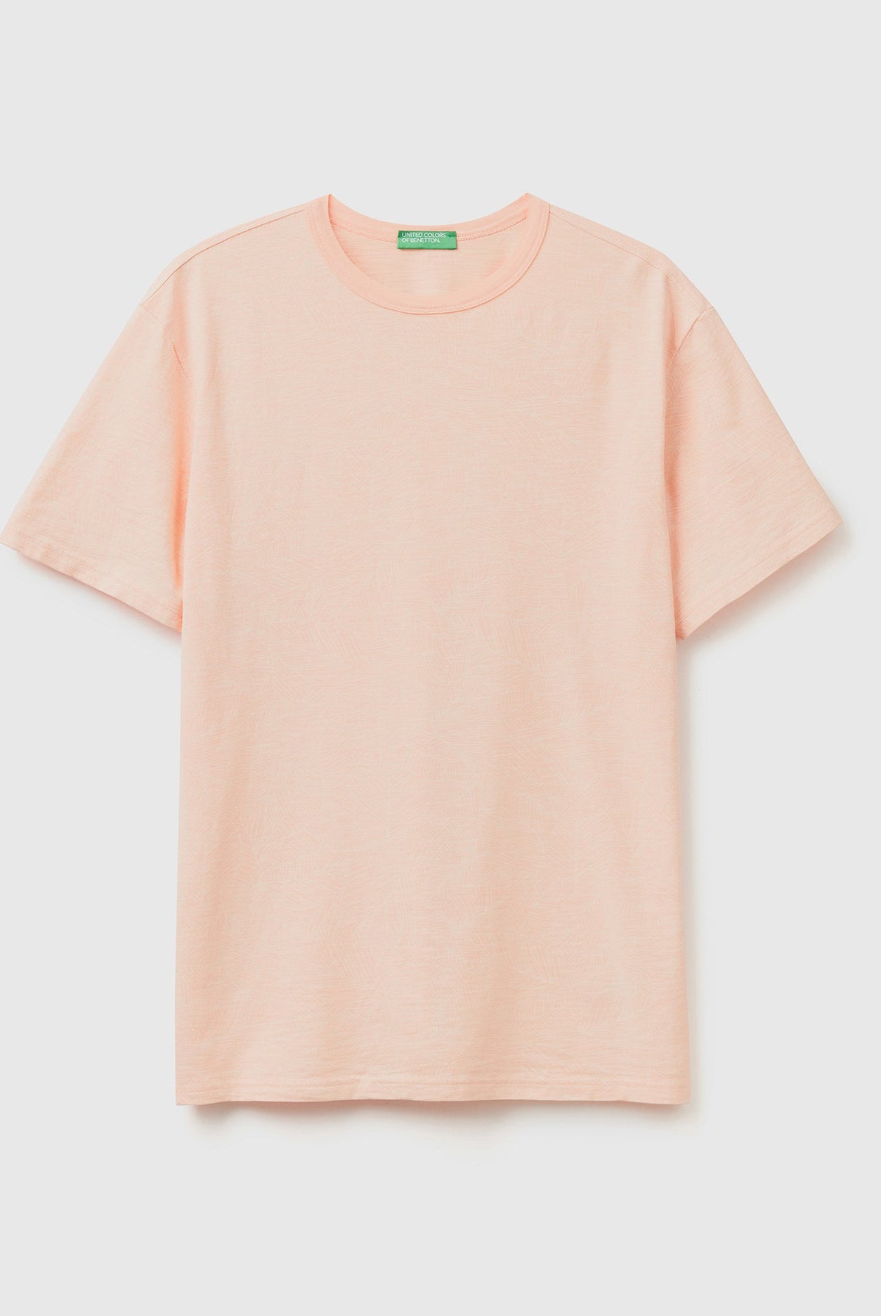 يونايتد كولورز اوف بينيتون تيشيرت سادة نص كم رجالي